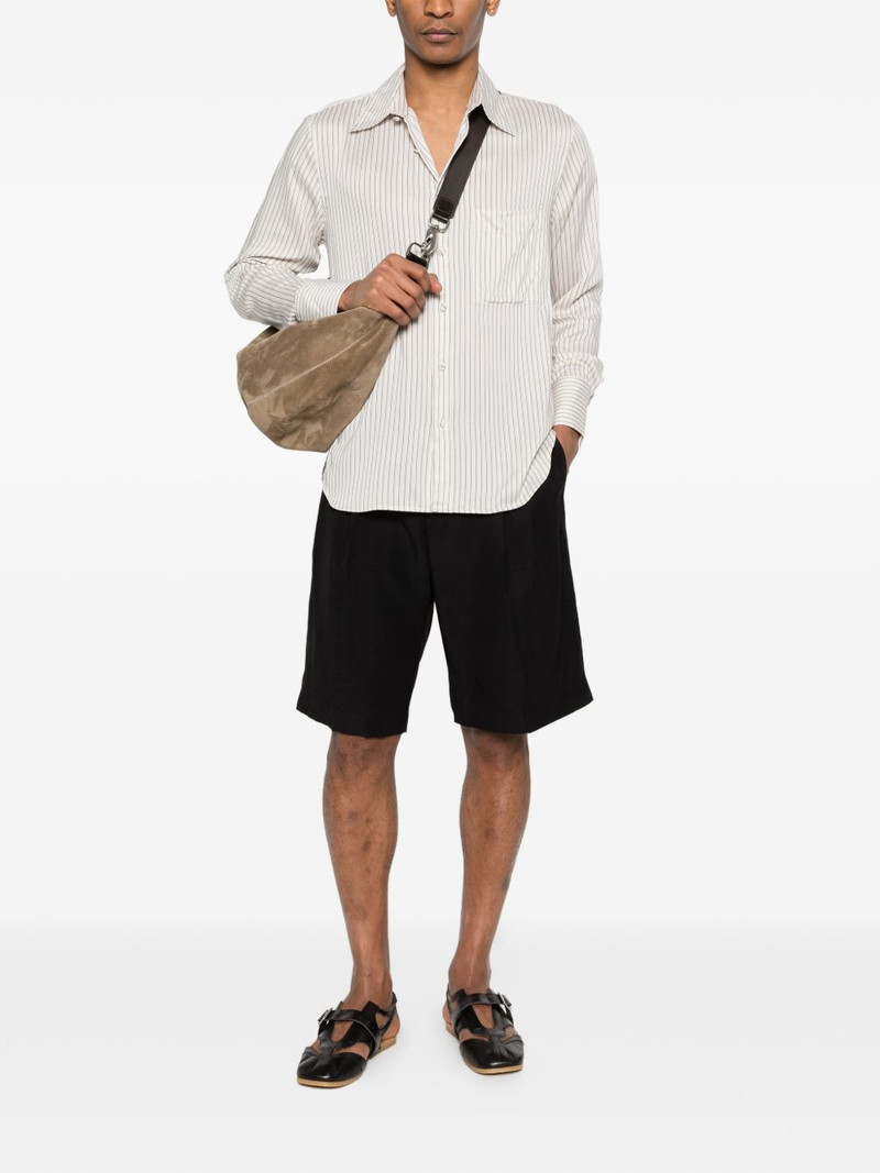 Sandro striped pocket shirt outlook