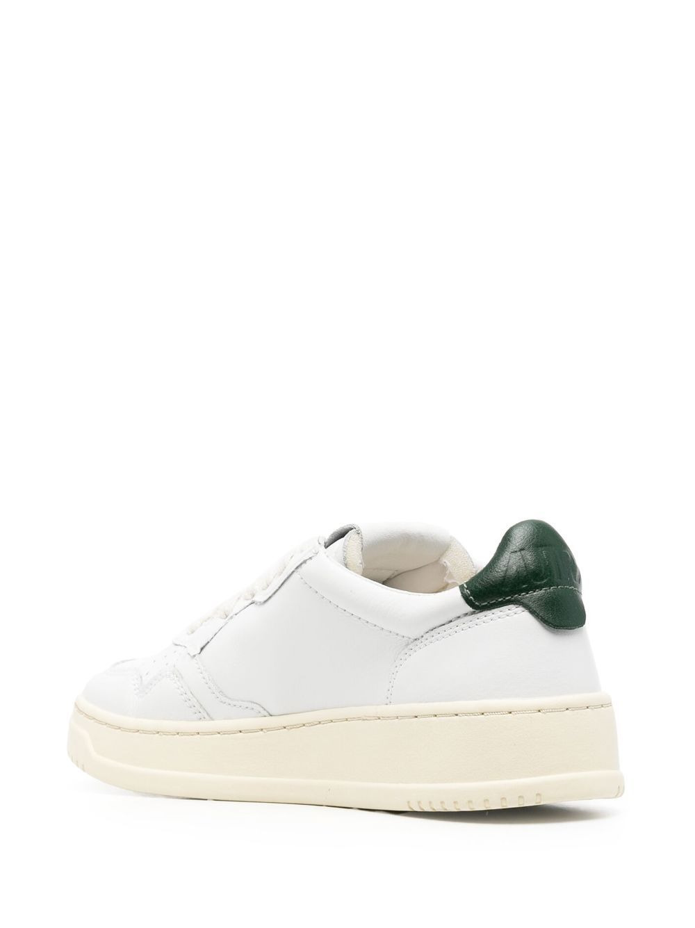 01 low-top leather sneakers - 3