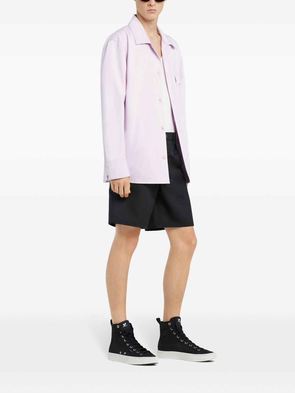 chest-pocket shirt - 3