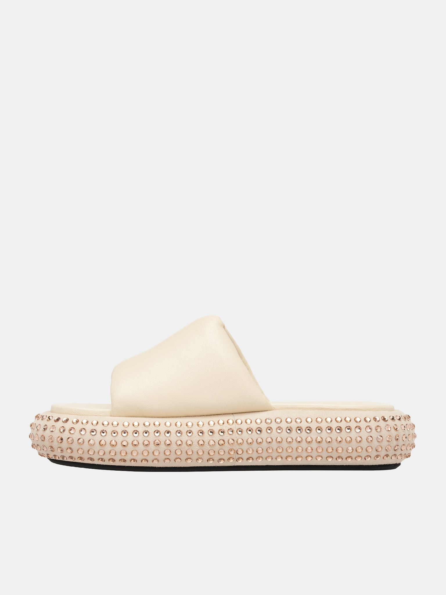 Crystal Bumper Platform Sandals - 3