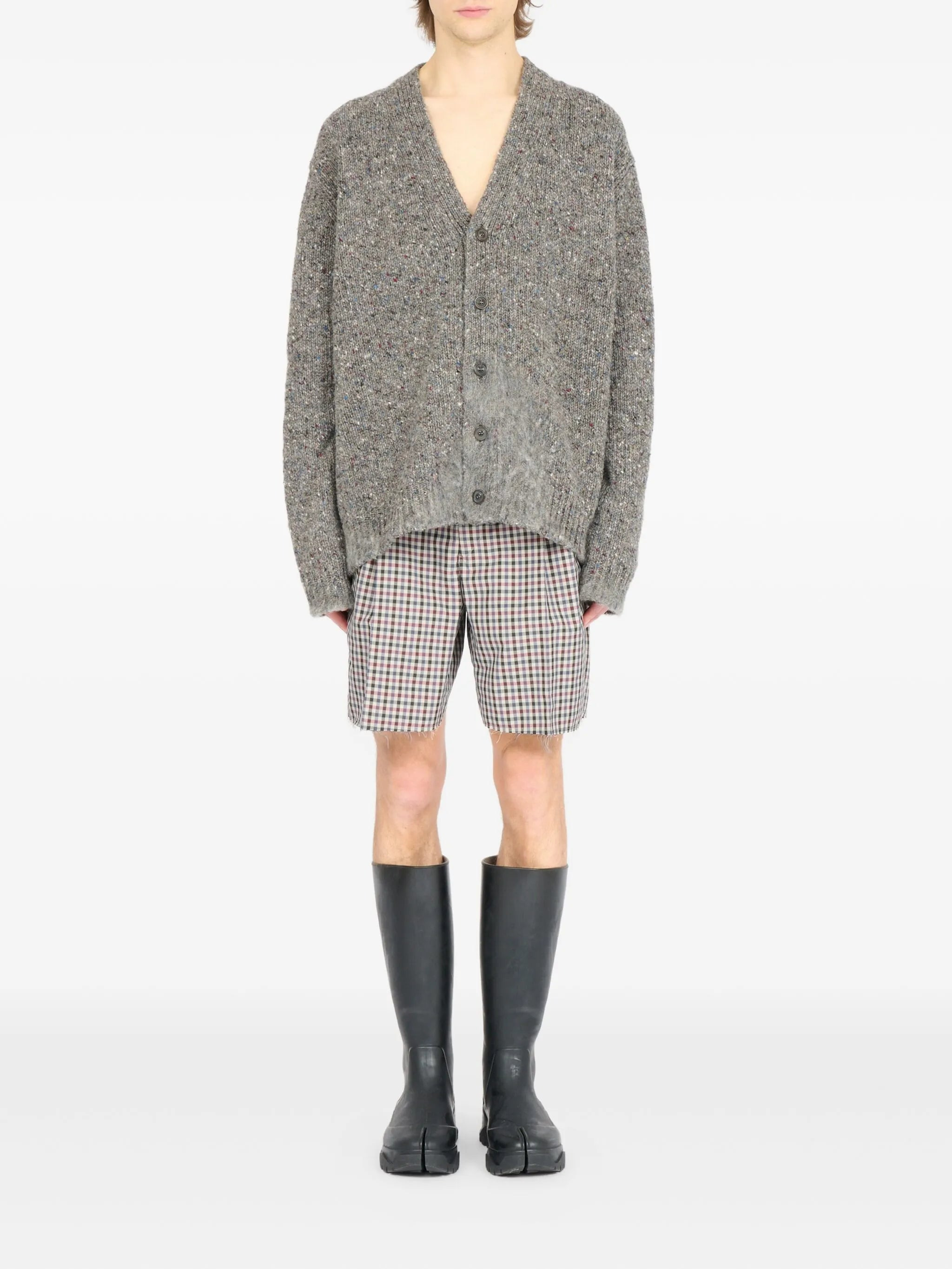 Maison Margiela Textured Button-up Cardigan - 2