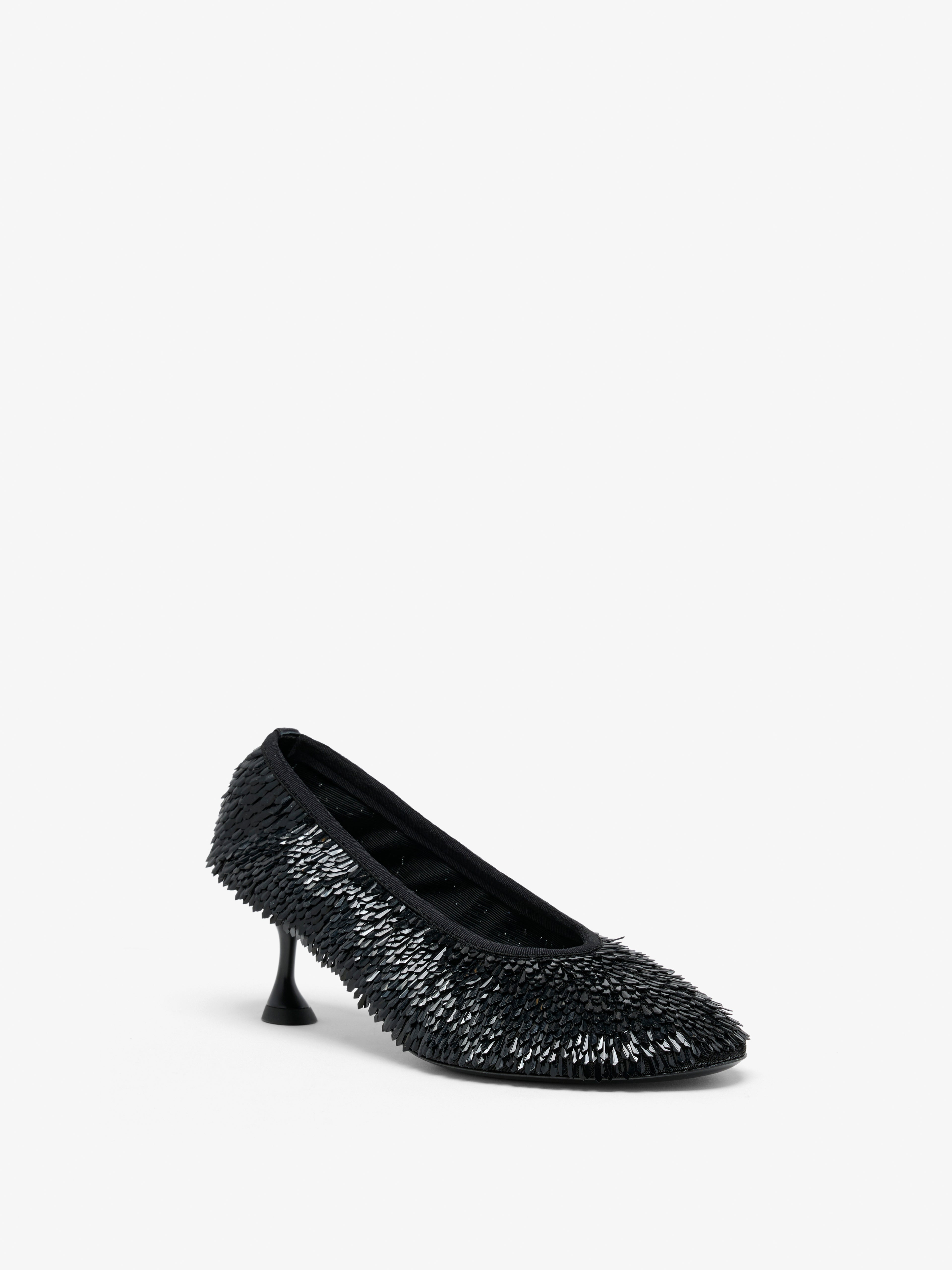 Tee Sequin Pumps - 2