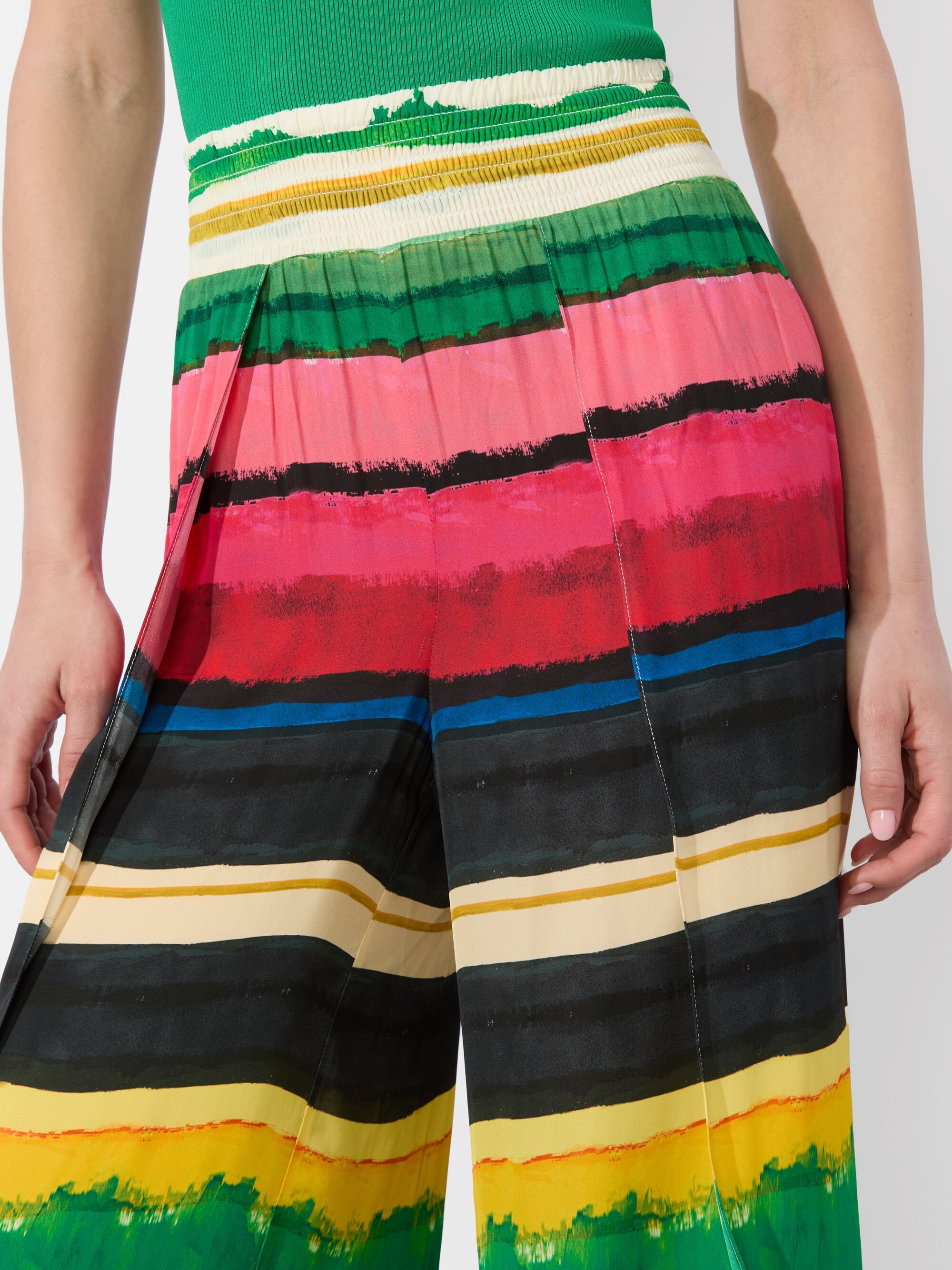 LARISSA OPEN PLEAT PANT - 6