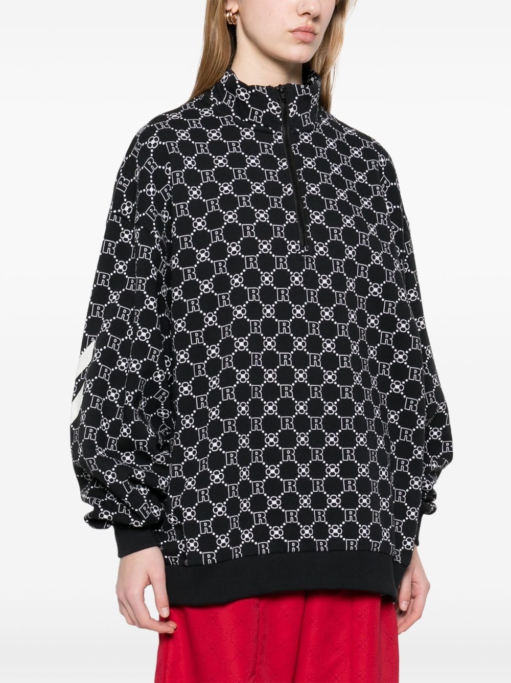 logo-print sweatshirt - 3