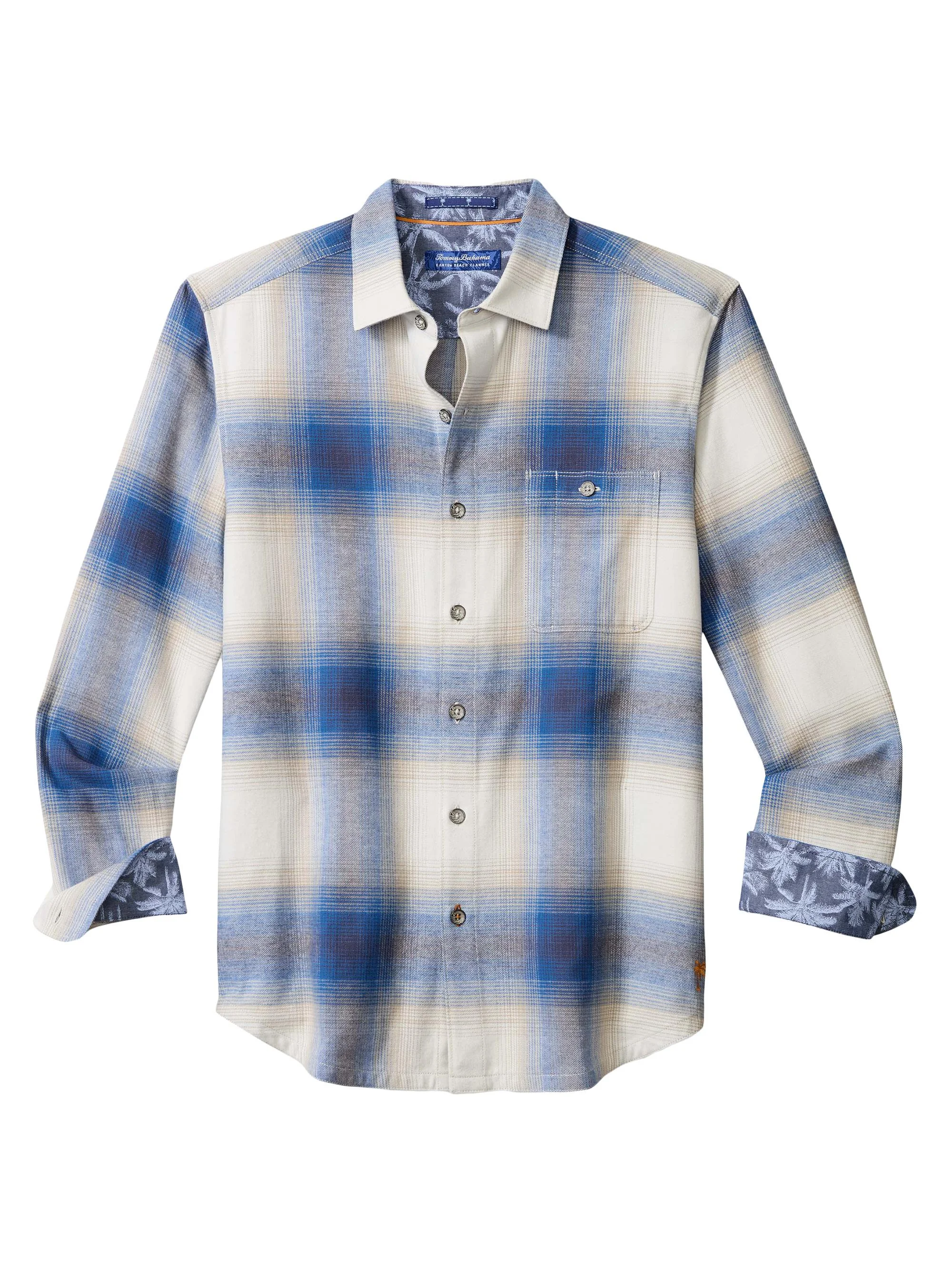 Men's Canyon Beach Orcas Ombré Shirt - Palace Blue - 1
