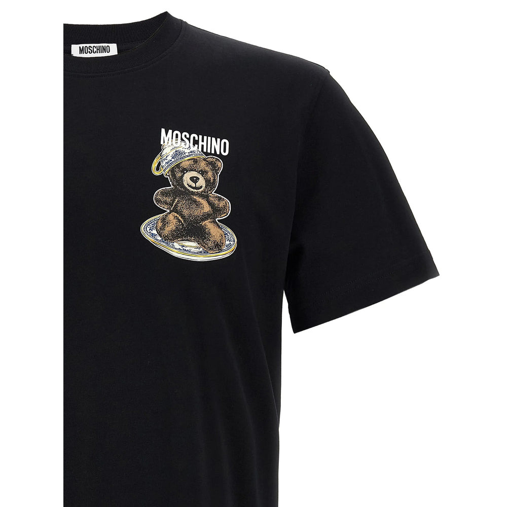 Moschino Black T-Shirts & Vests - T-Shirts Men - 3