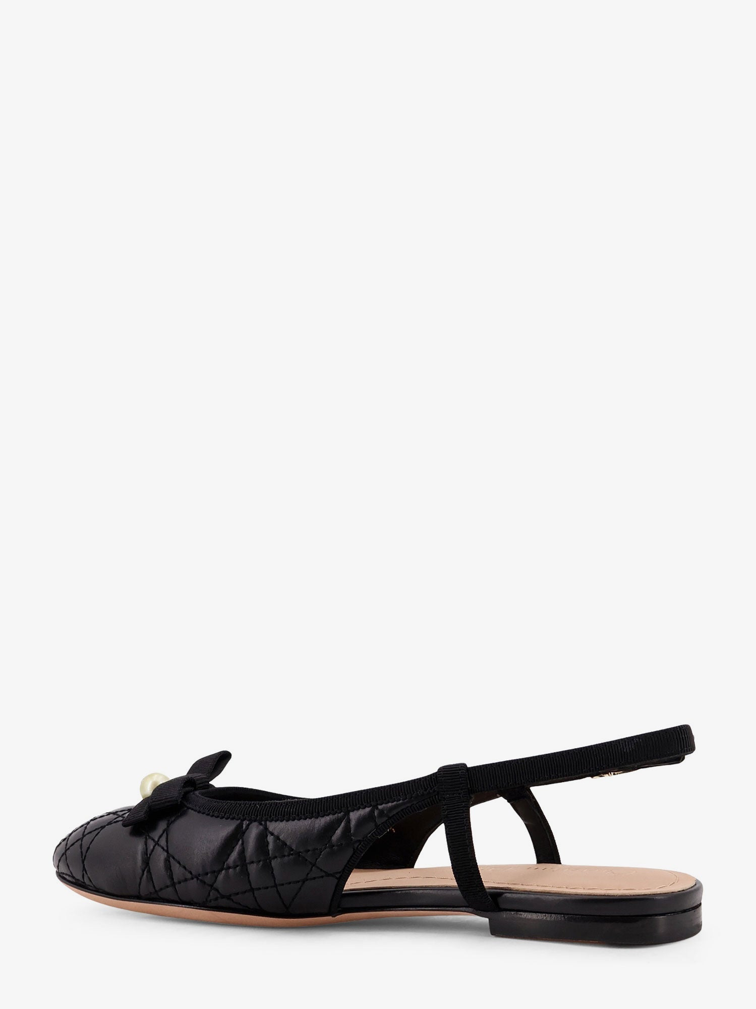 Dior Women Dior Ballet Leather Slingback Ballerinas - 3