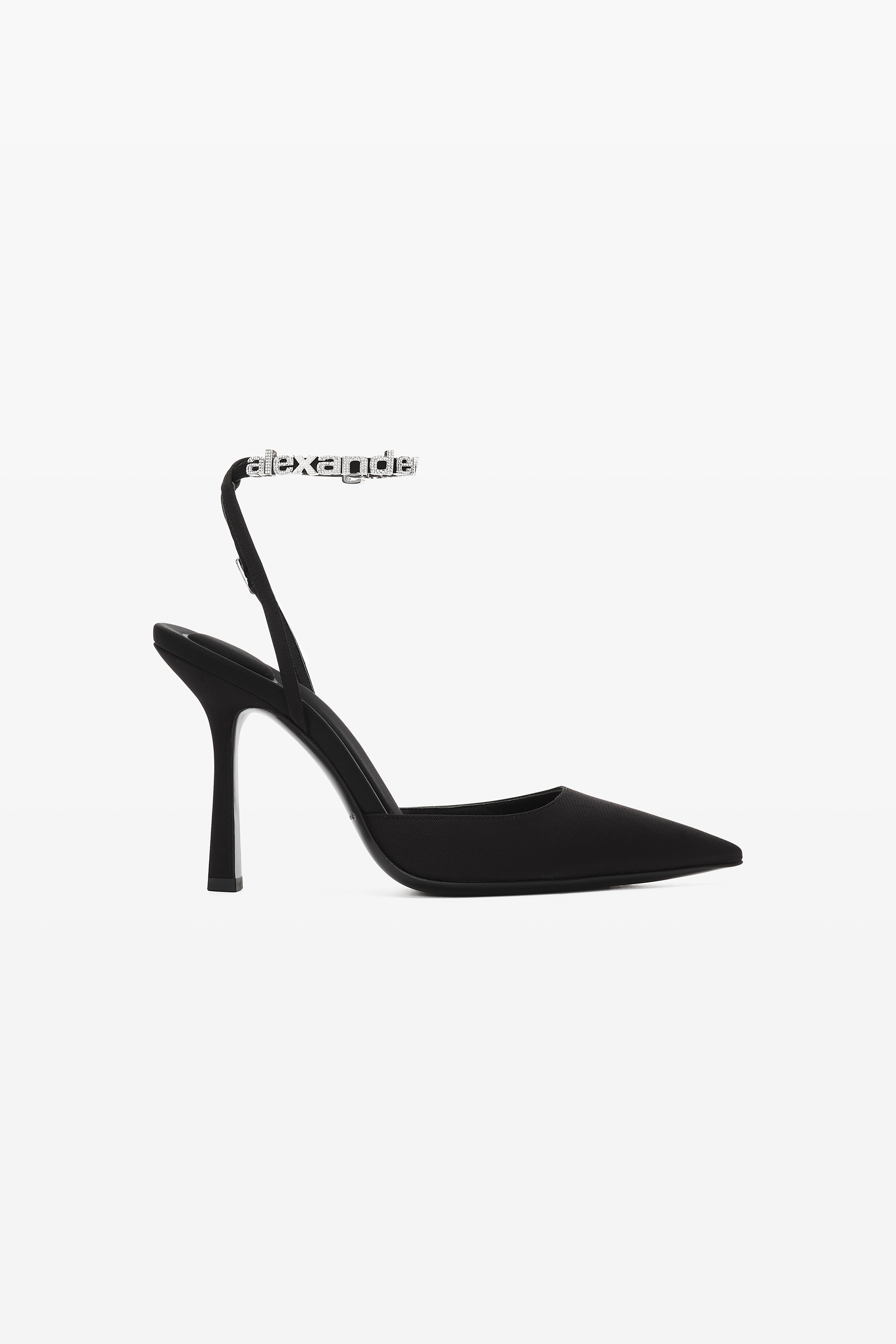 DELPHINE 105 LOGO STRAP PUMP IN VISCOSE - 1