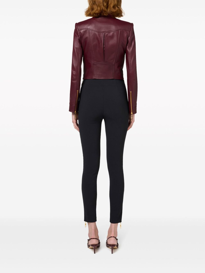 side-zip skinny trousers 4