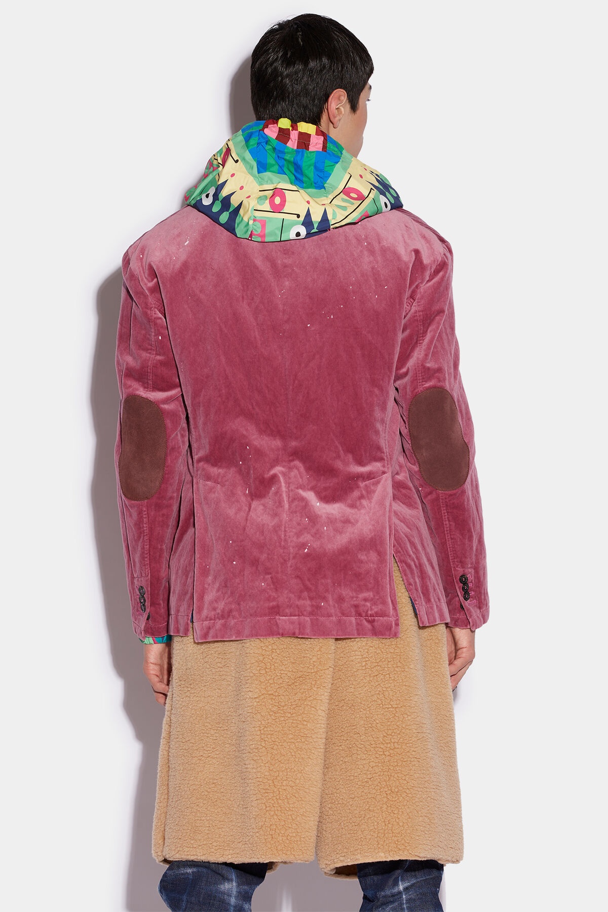 PAINT DROP RELAXED SHOULDER JACKET - 2