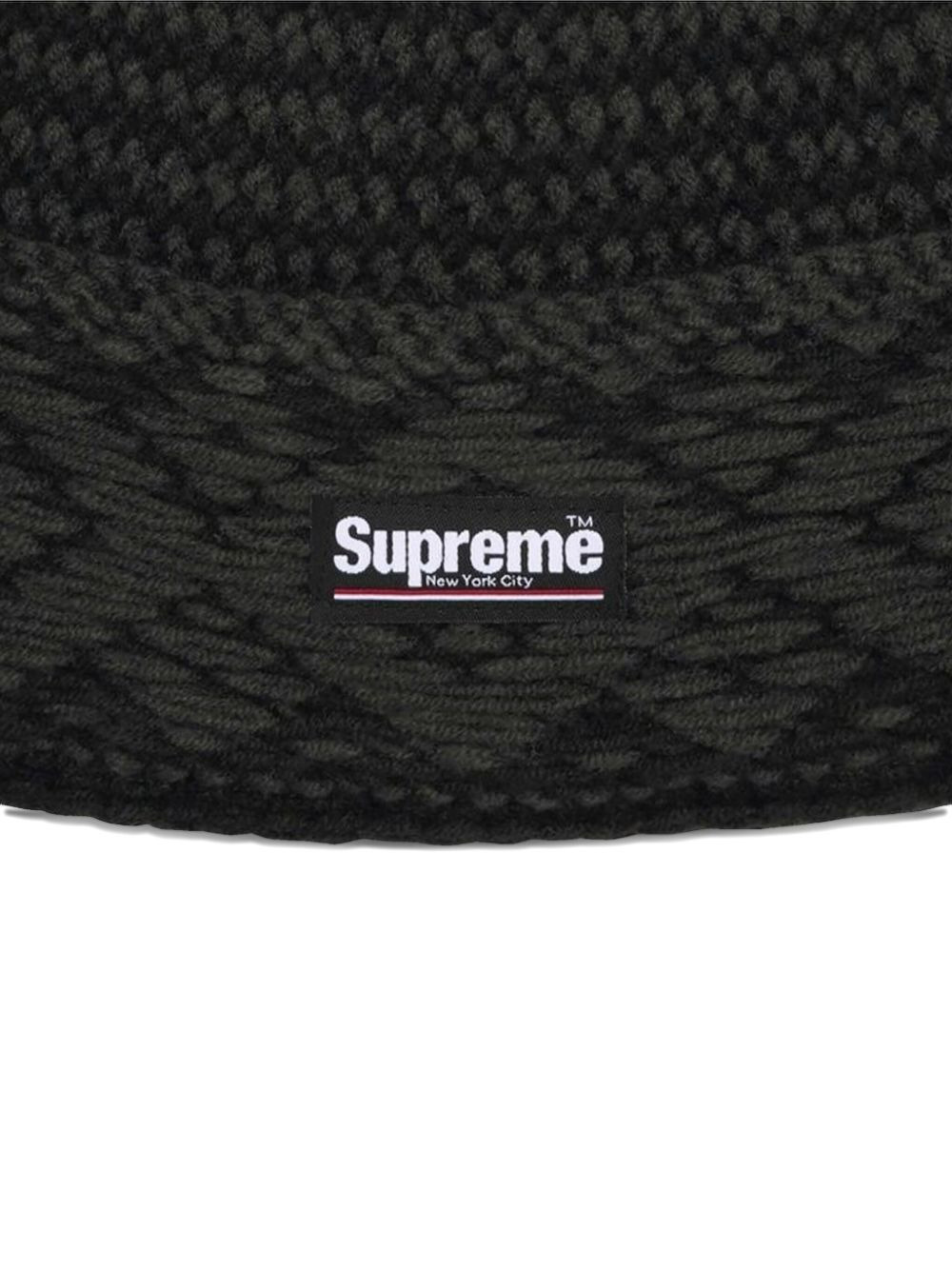 logo-patch beanies hat - 2