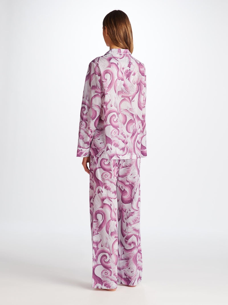Women's Pyjamas Ledbury 75 Cotton Batiste White - 5