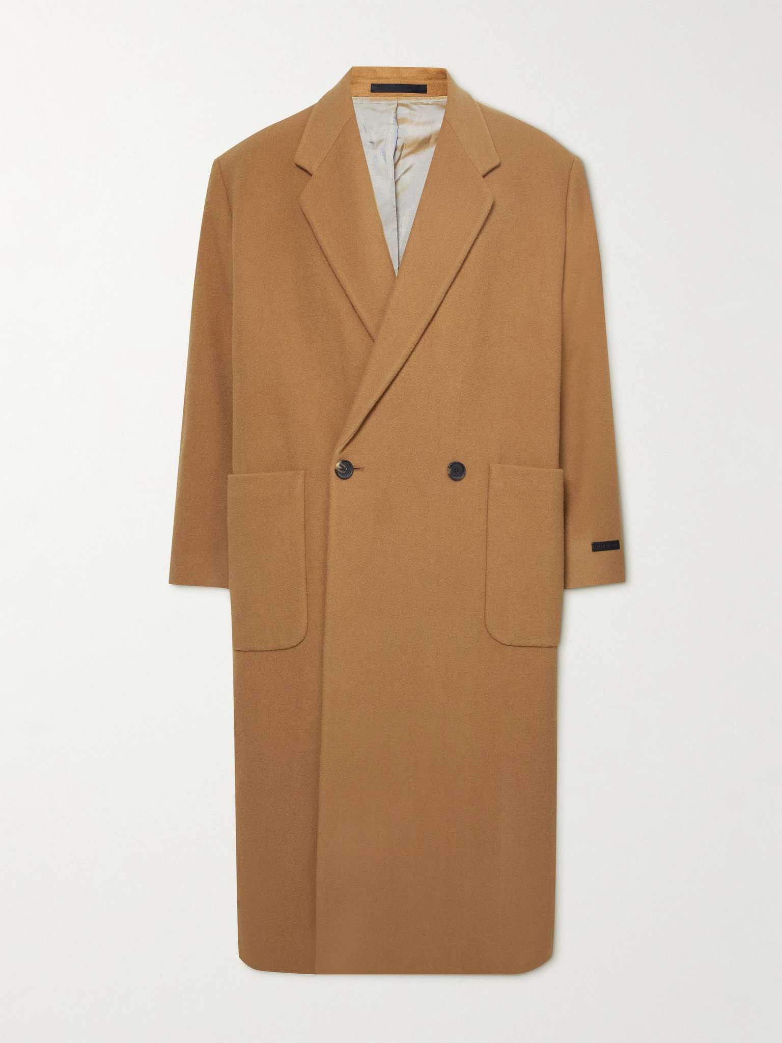 Double-Breasted Wool Coat - 1