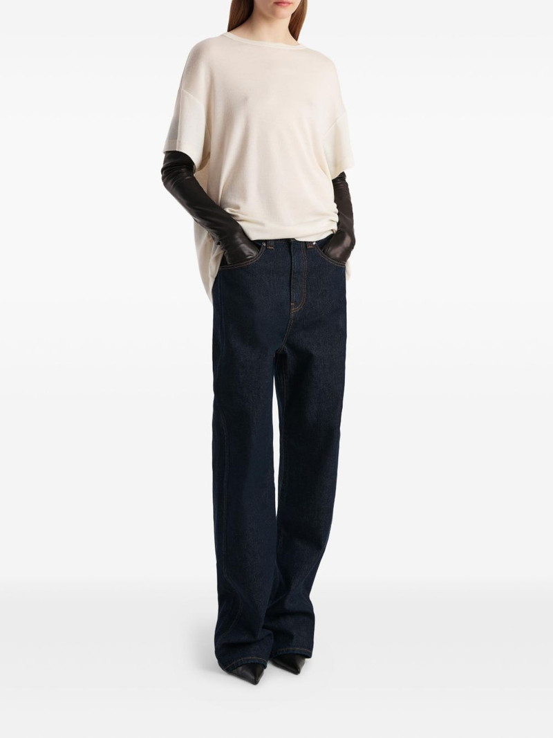 KHAITE Maeve short-sleeve T-shirt outlook