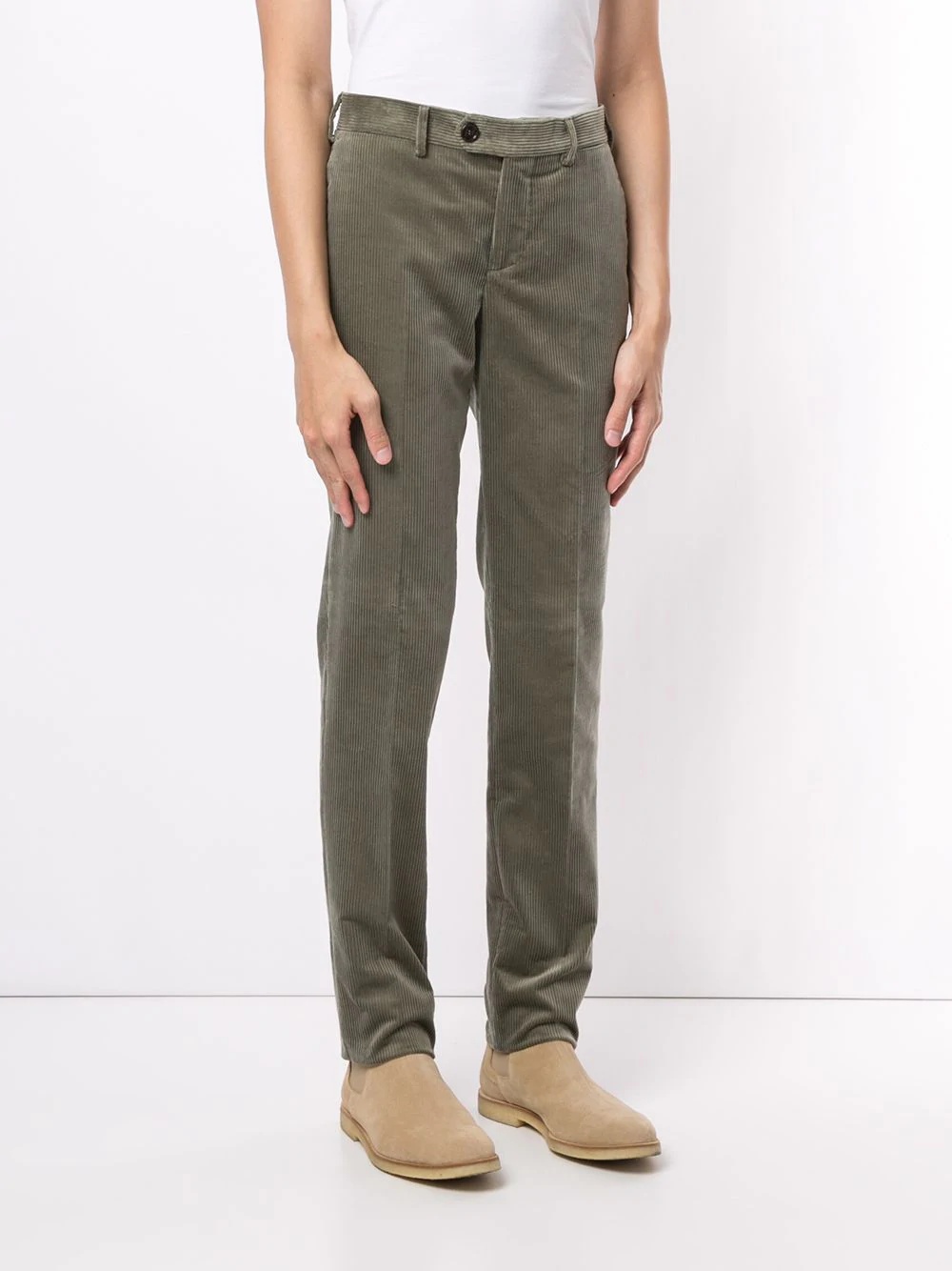 corduroy tailored trousers - 3