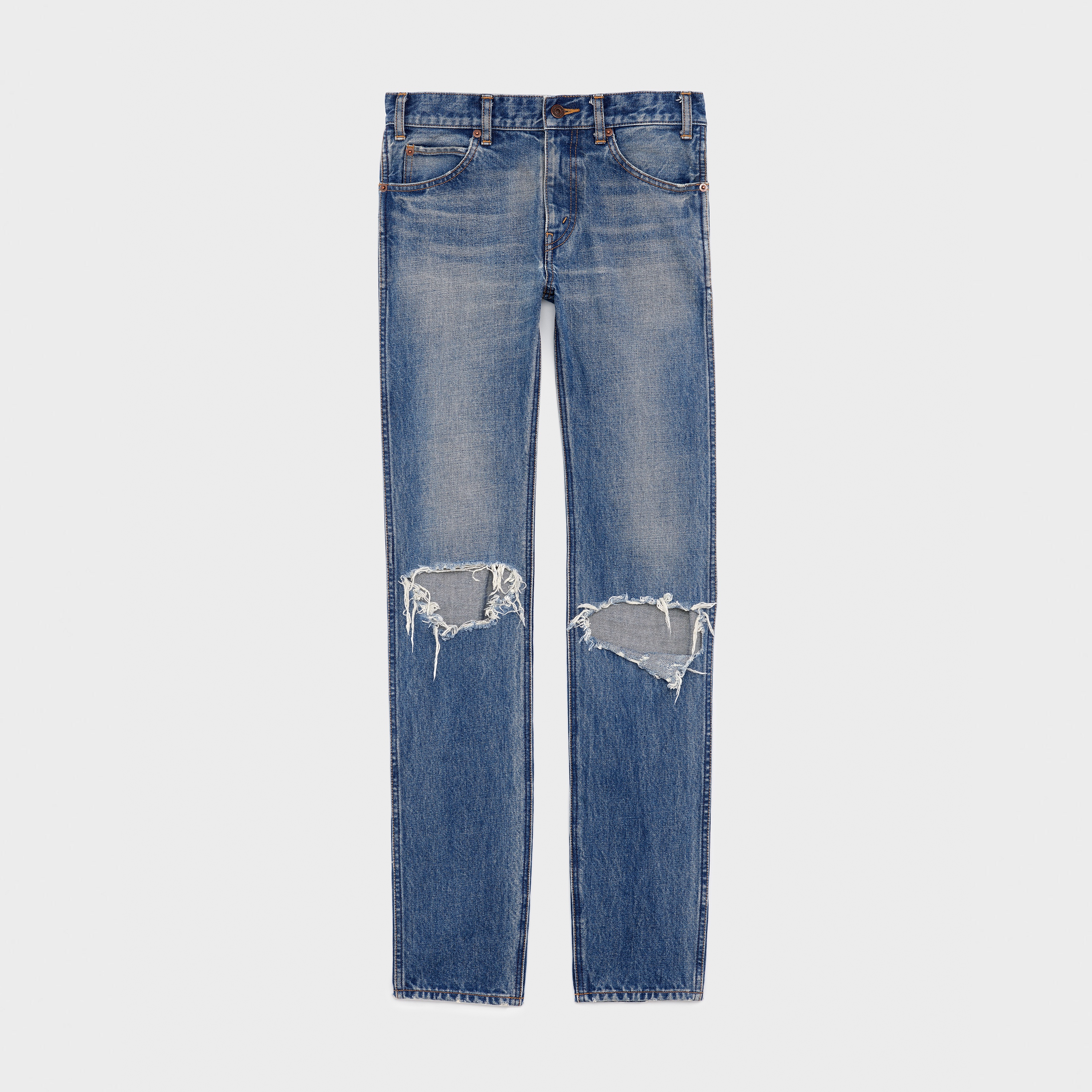 SLIM JEANS IN UNION WASH DENIM - 1