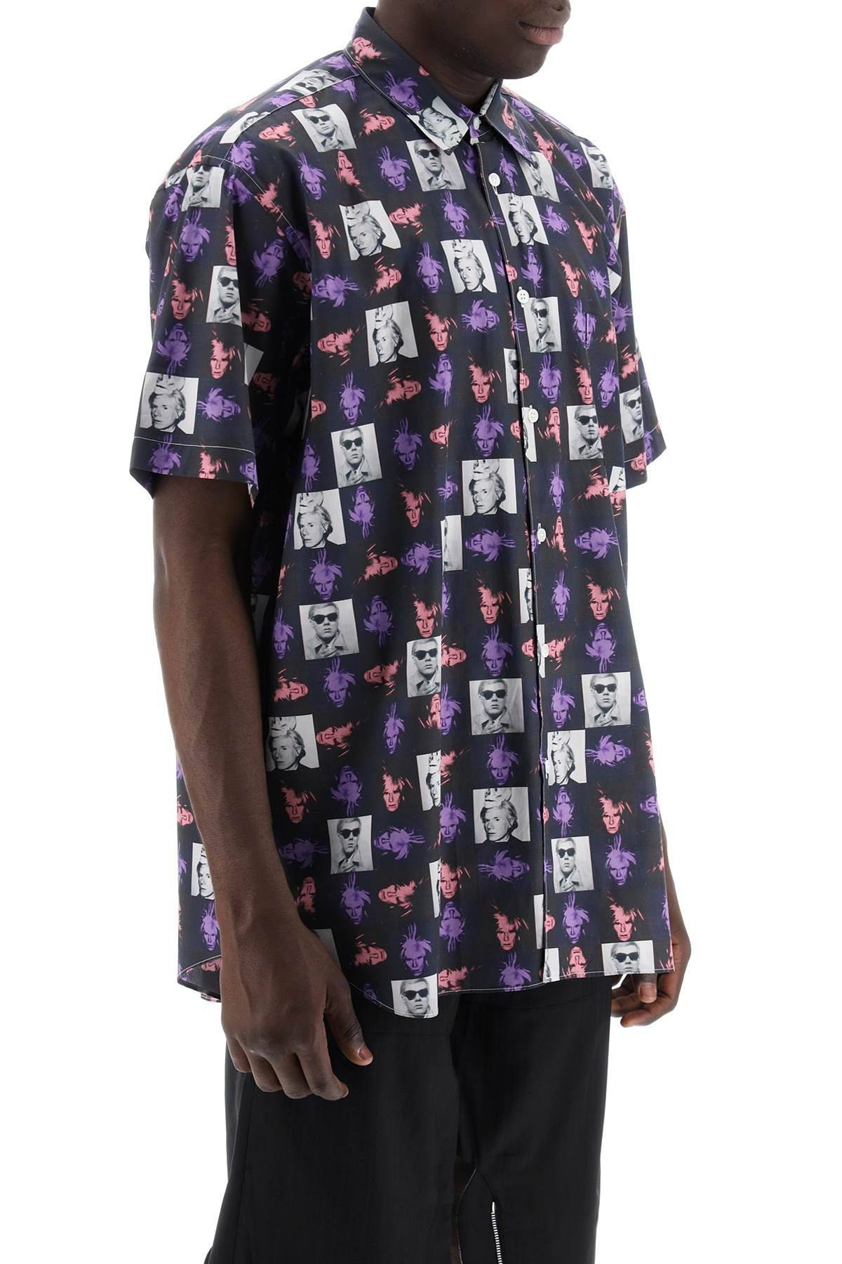 SHORT-SLEEVED SHIRT WITH ANDY WARHOL PRINT - 3