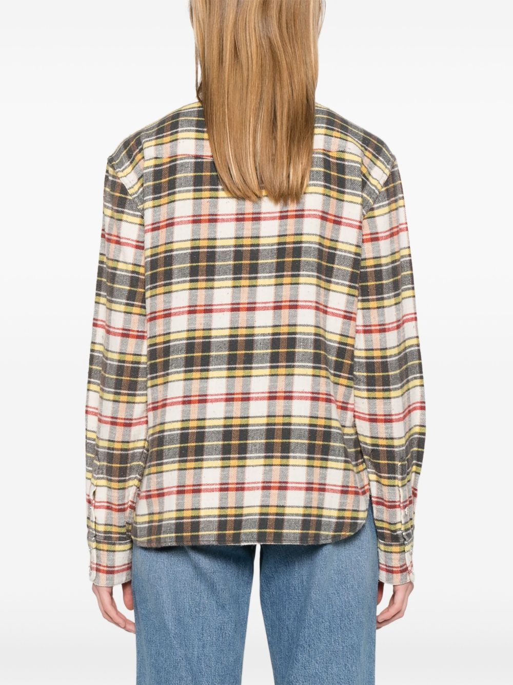 plaid-check shirt - 4