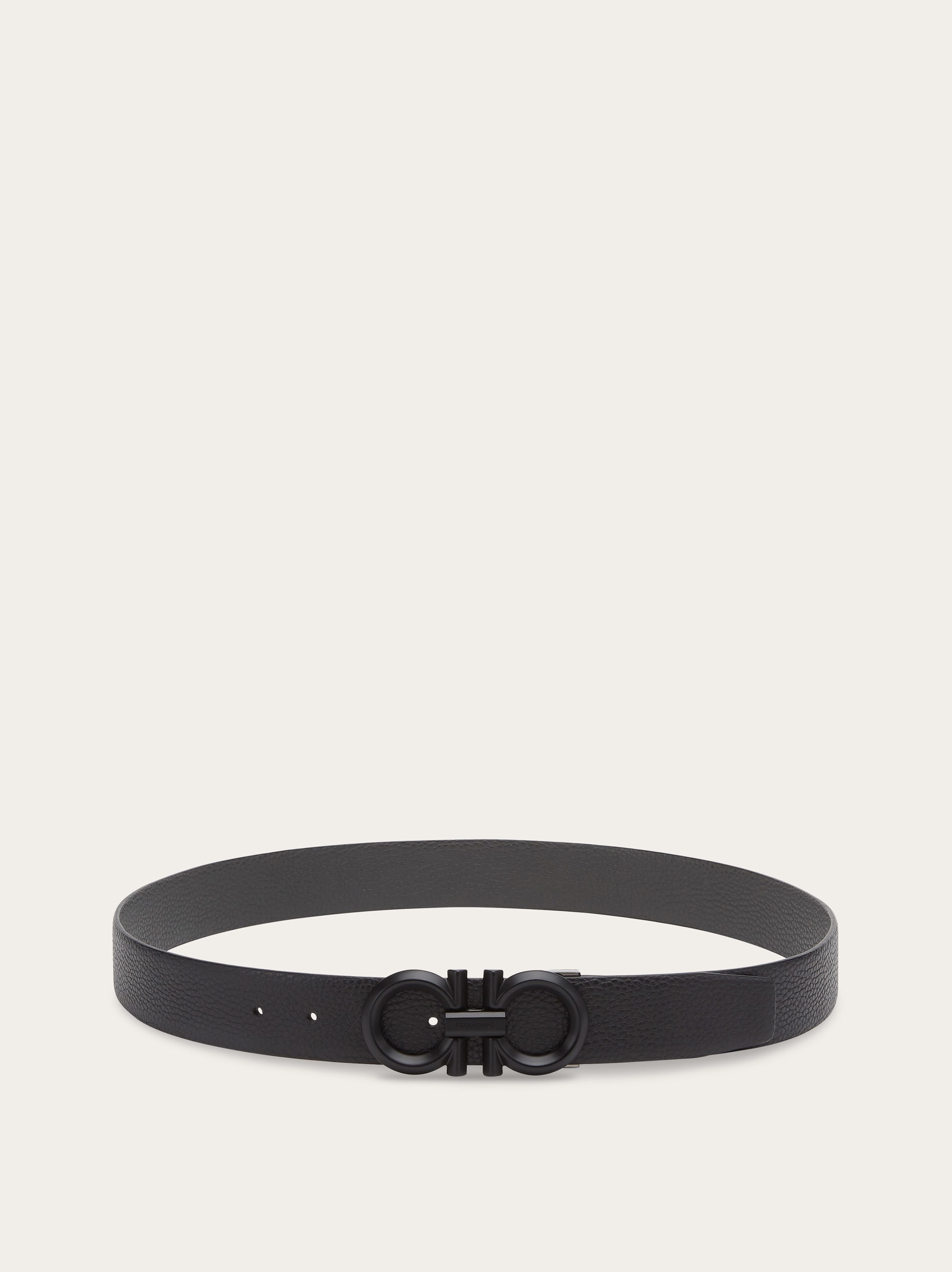 Reversible and adjustable Gancini belt - 3