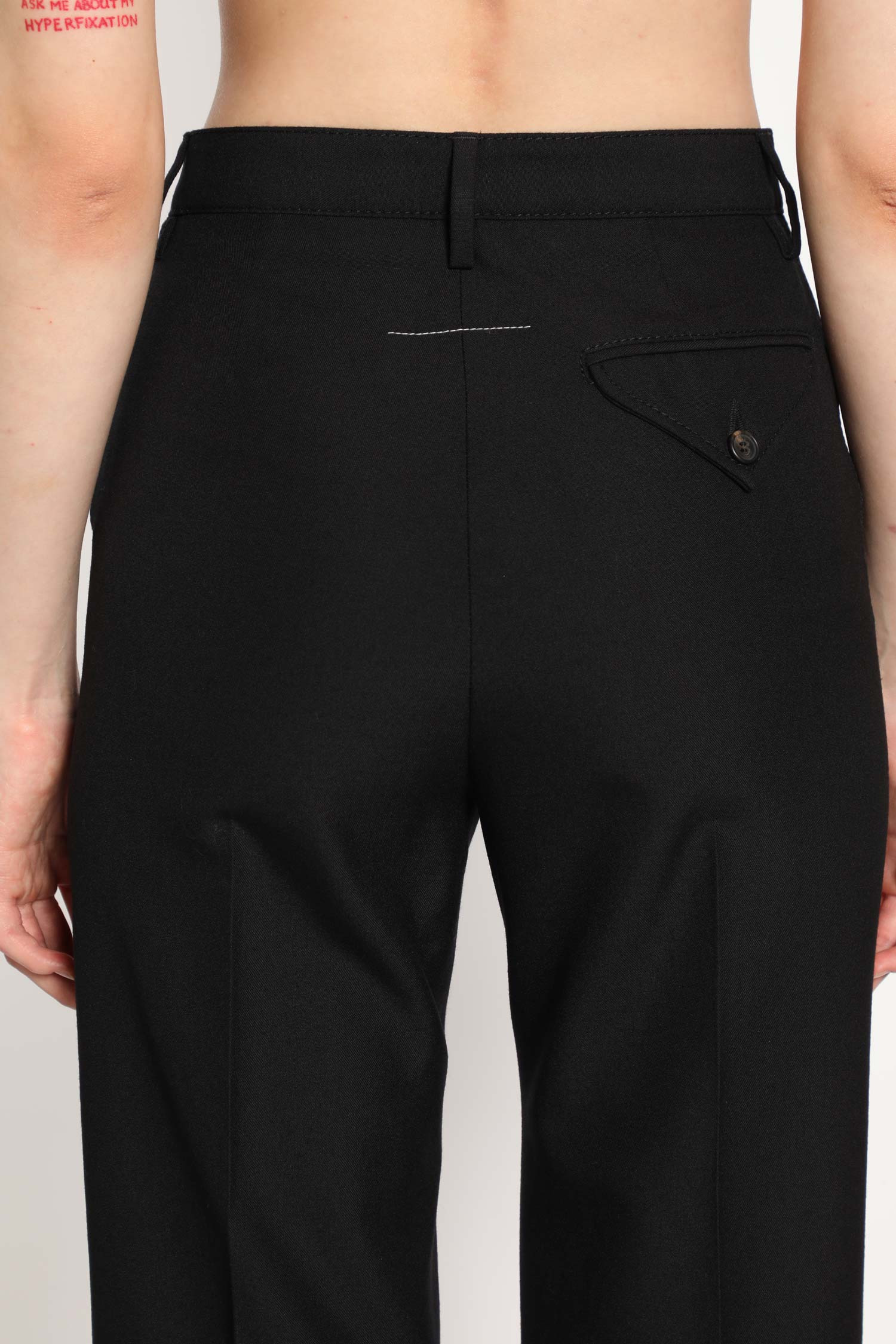 Tailored Wool Trousers - 4