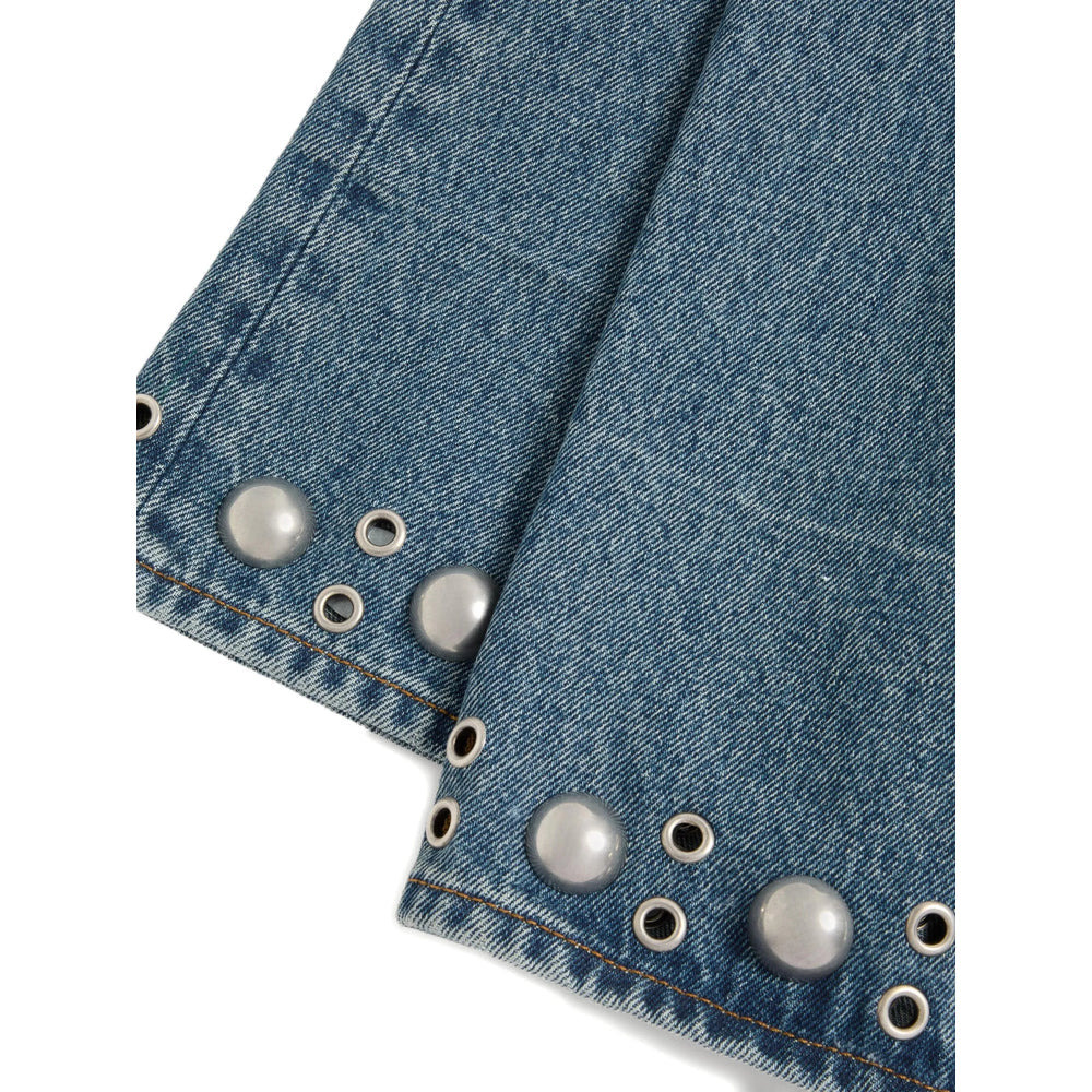 Valentino Blue Denim - Regular & Straight-Leg Jeans Men - 4