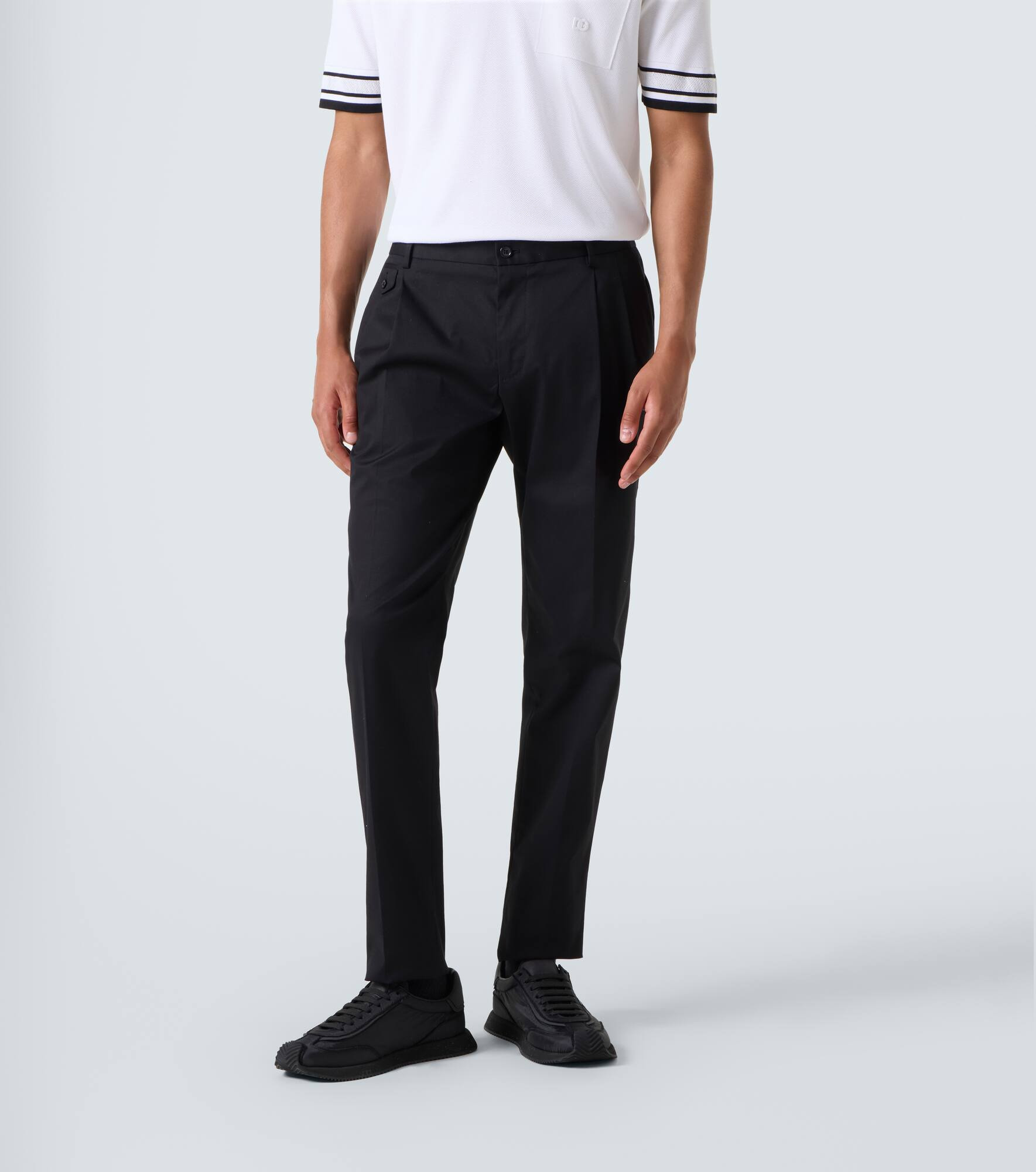 Cotton straight pants - 3
