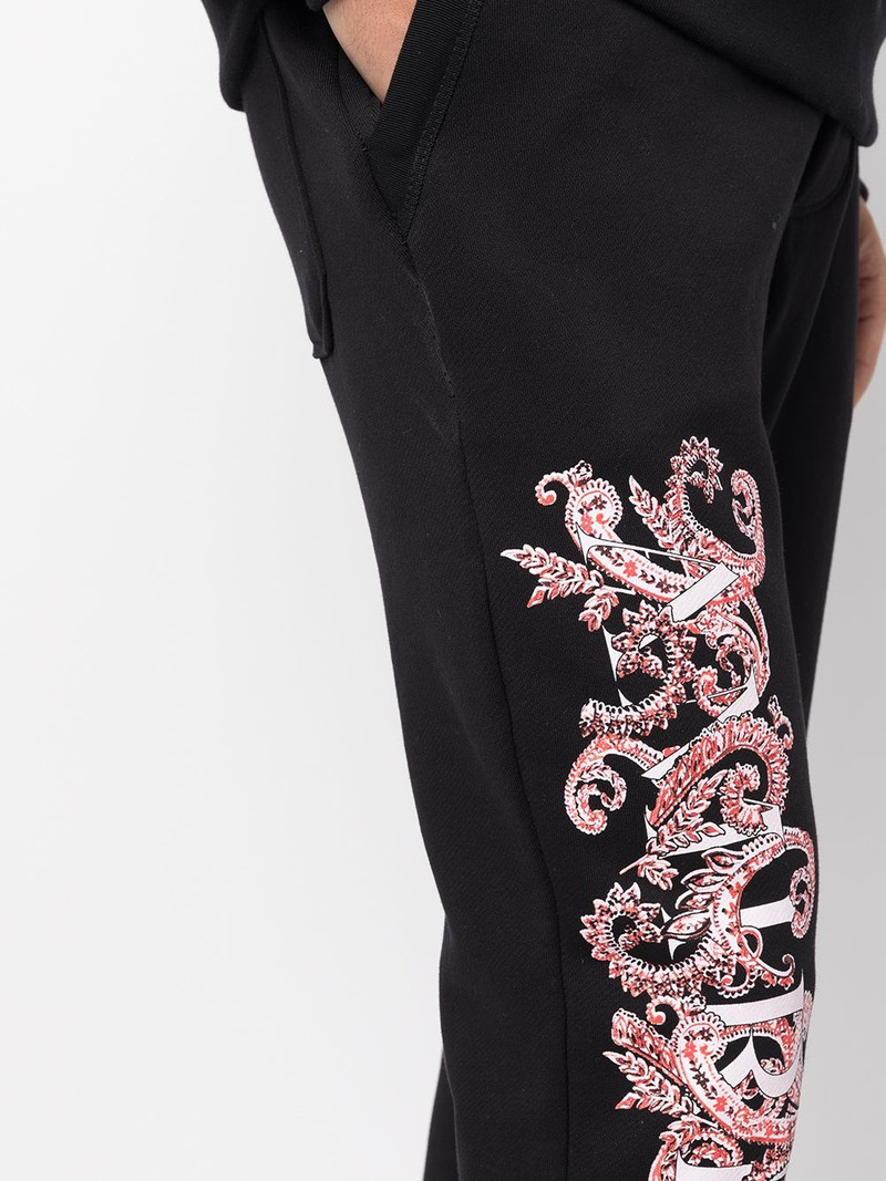 paisley-print track pants 5