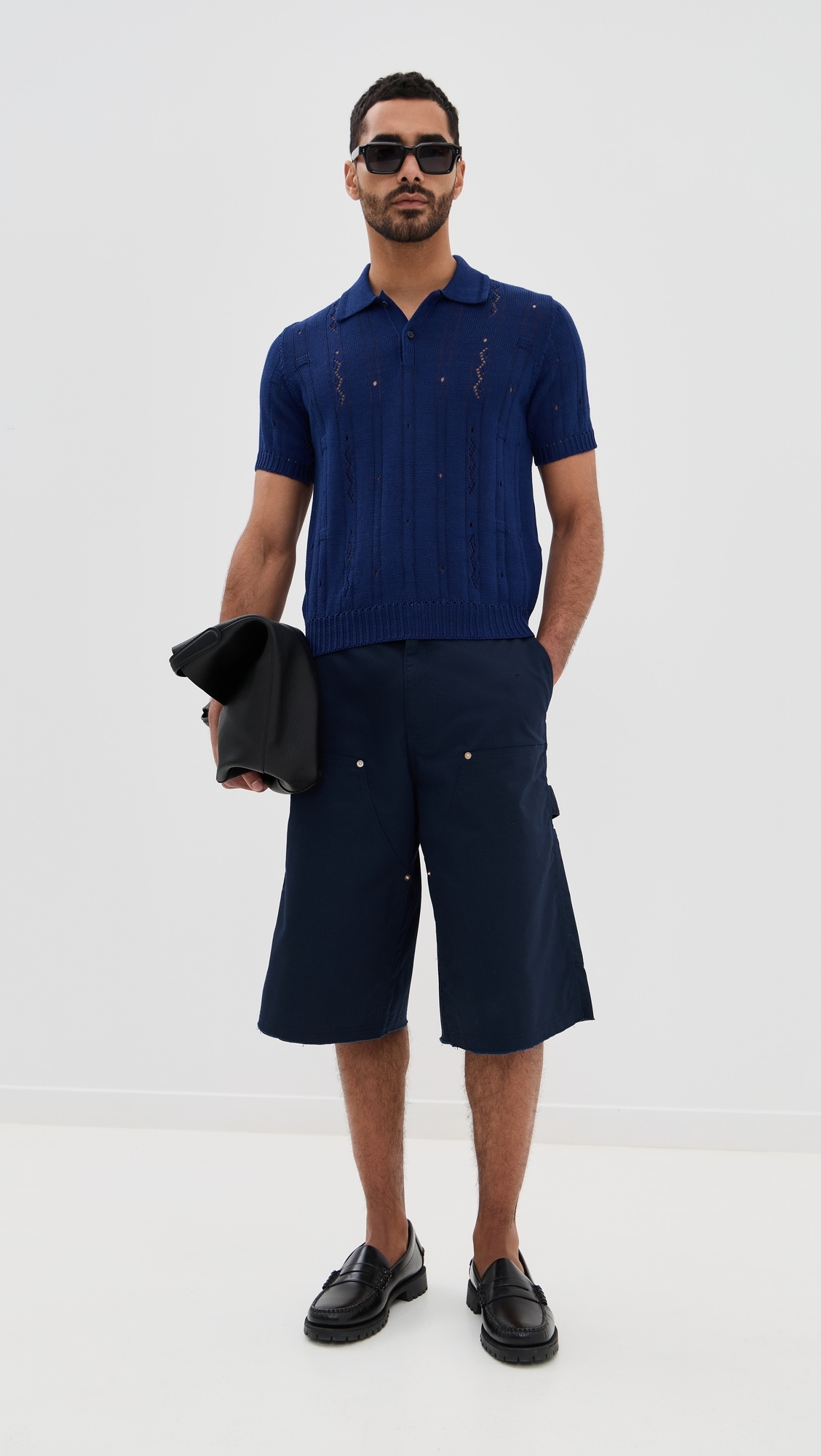 Zigzag Knit Polo - 4