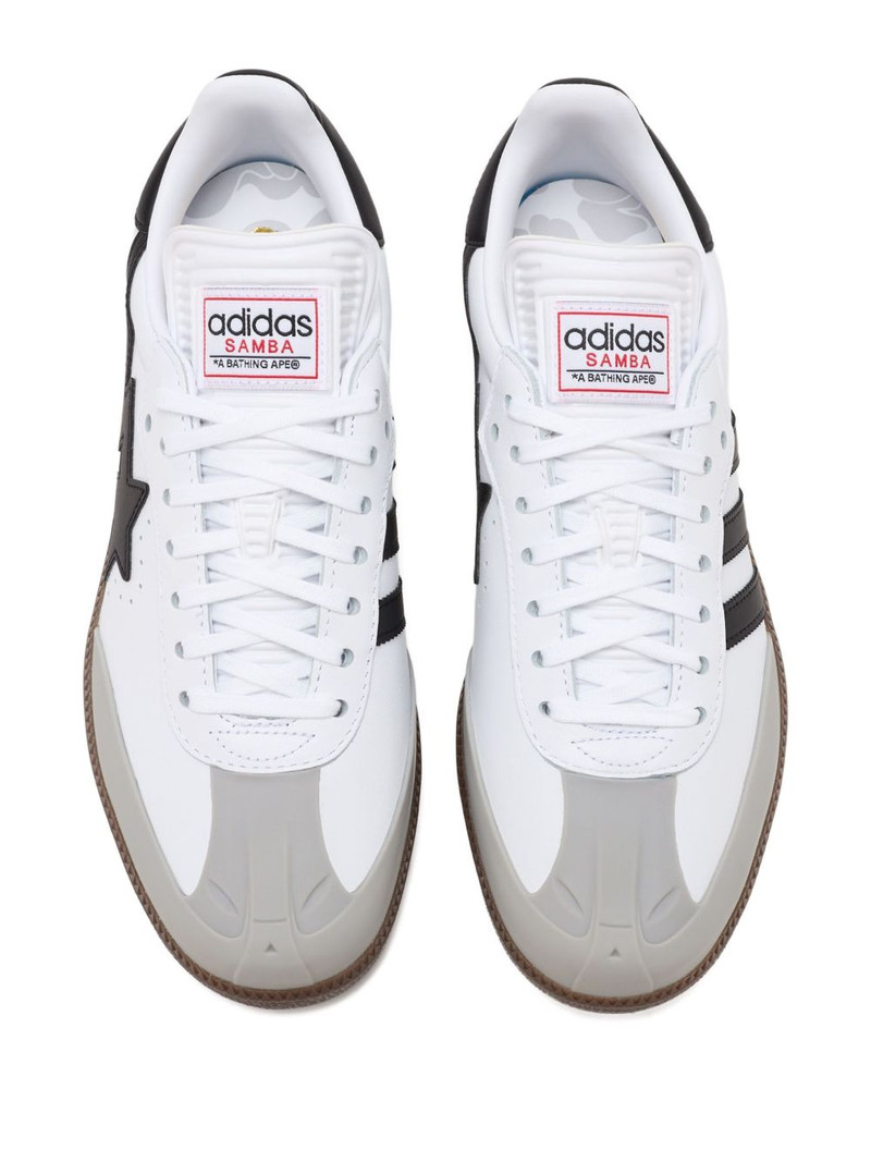 adidas x BAPE Samba sneakers outlook