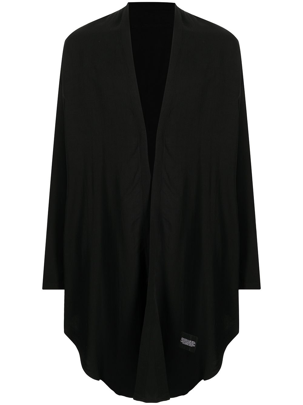 draped robe shirt - 1