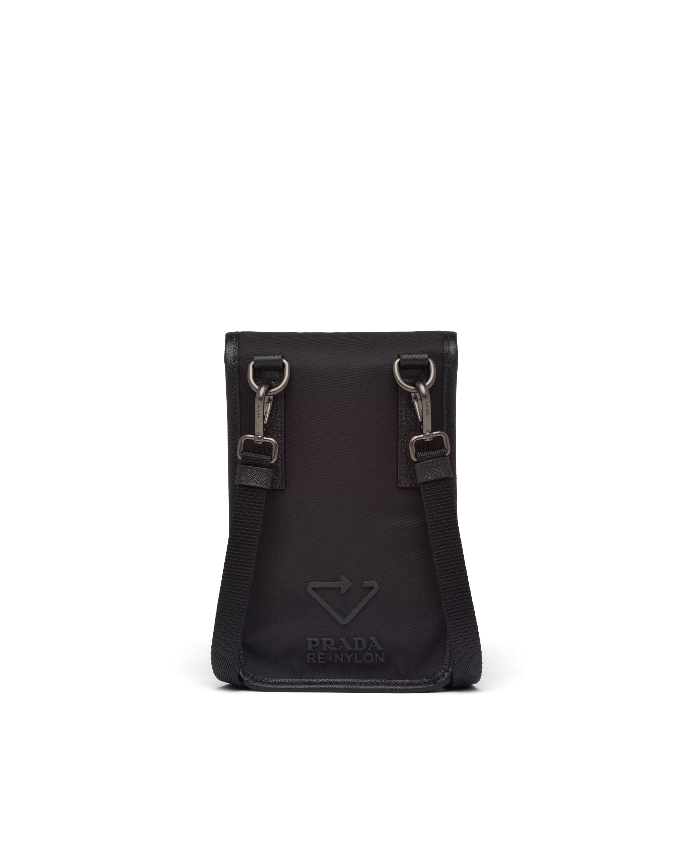 Re-Nylon and Saffiano leather smartphone case - 3
