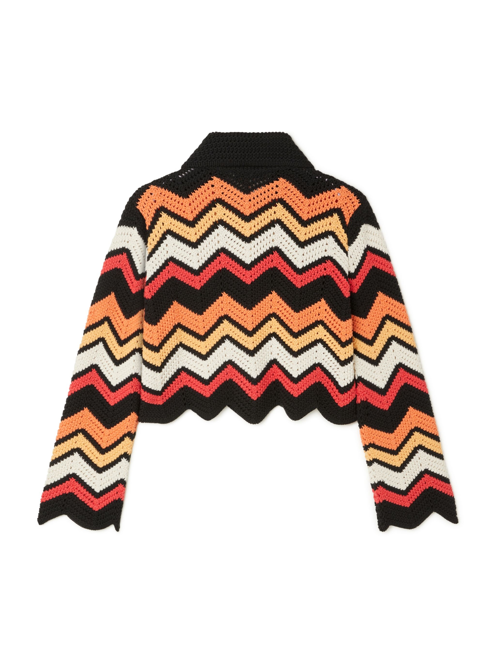Kaleidoscopic Chevron Jacket - 3