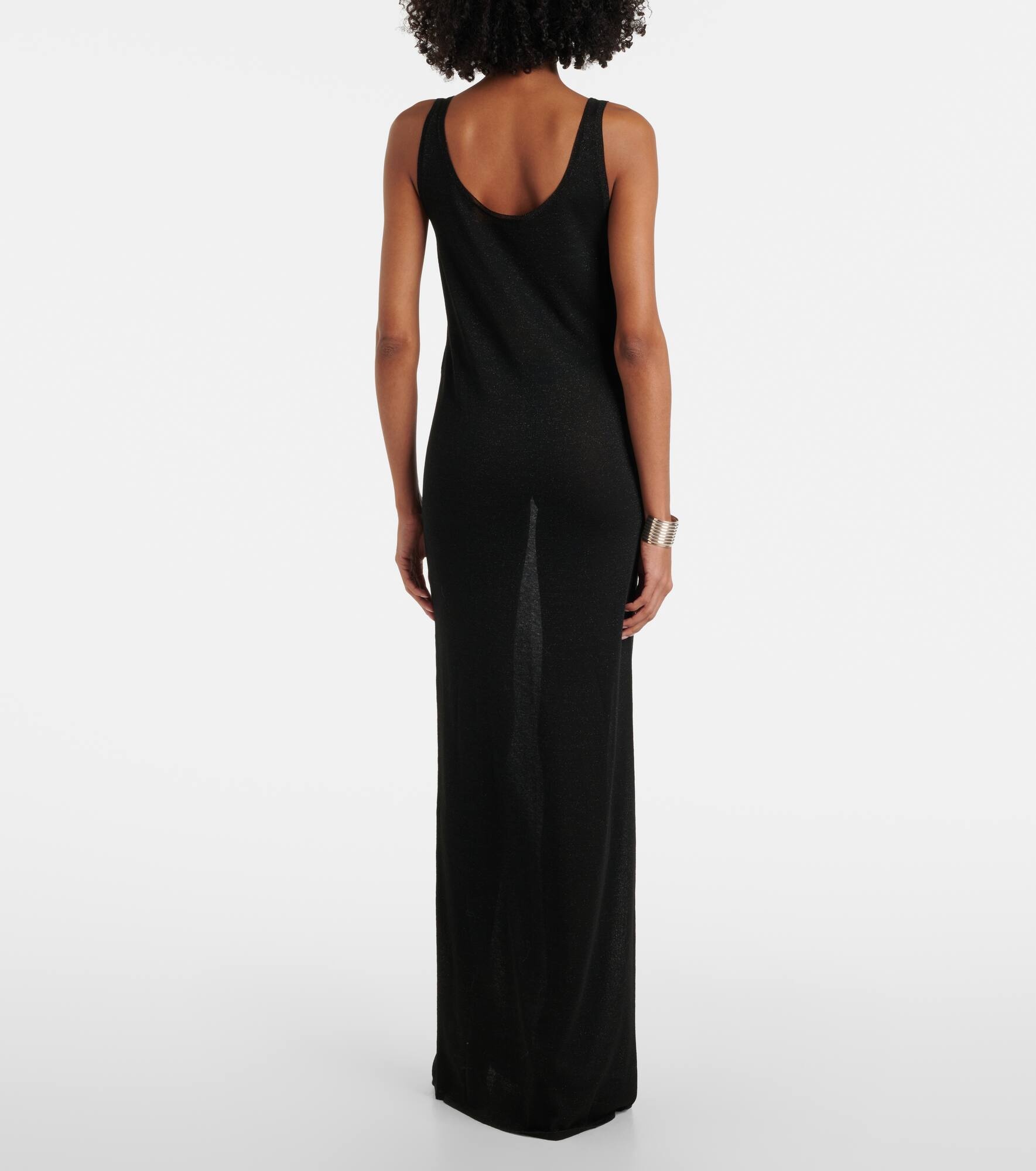Lamé maxi dress - 3