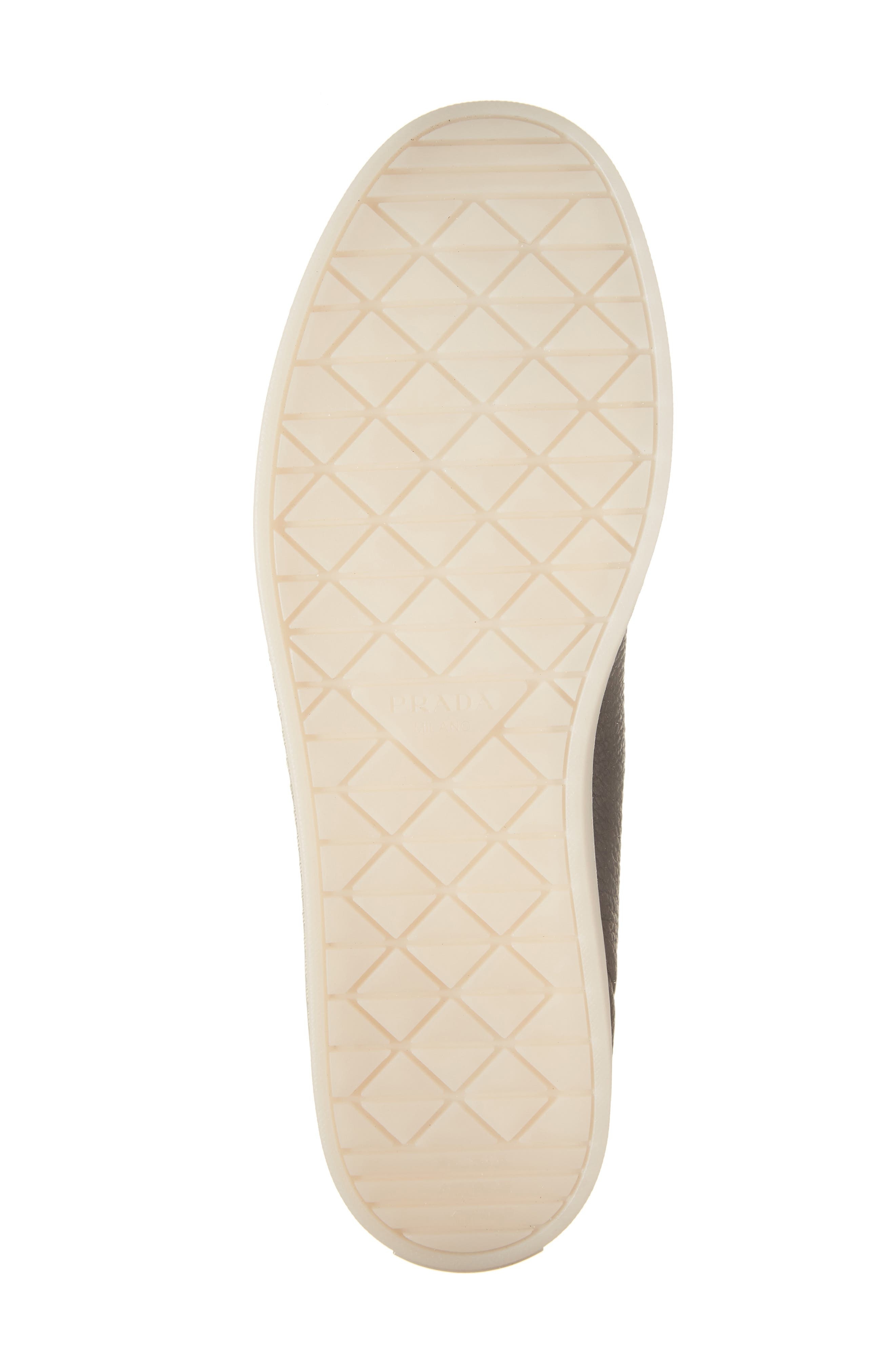Prada Lane Low Top Sneaker in Nero at Nordstrom - 6