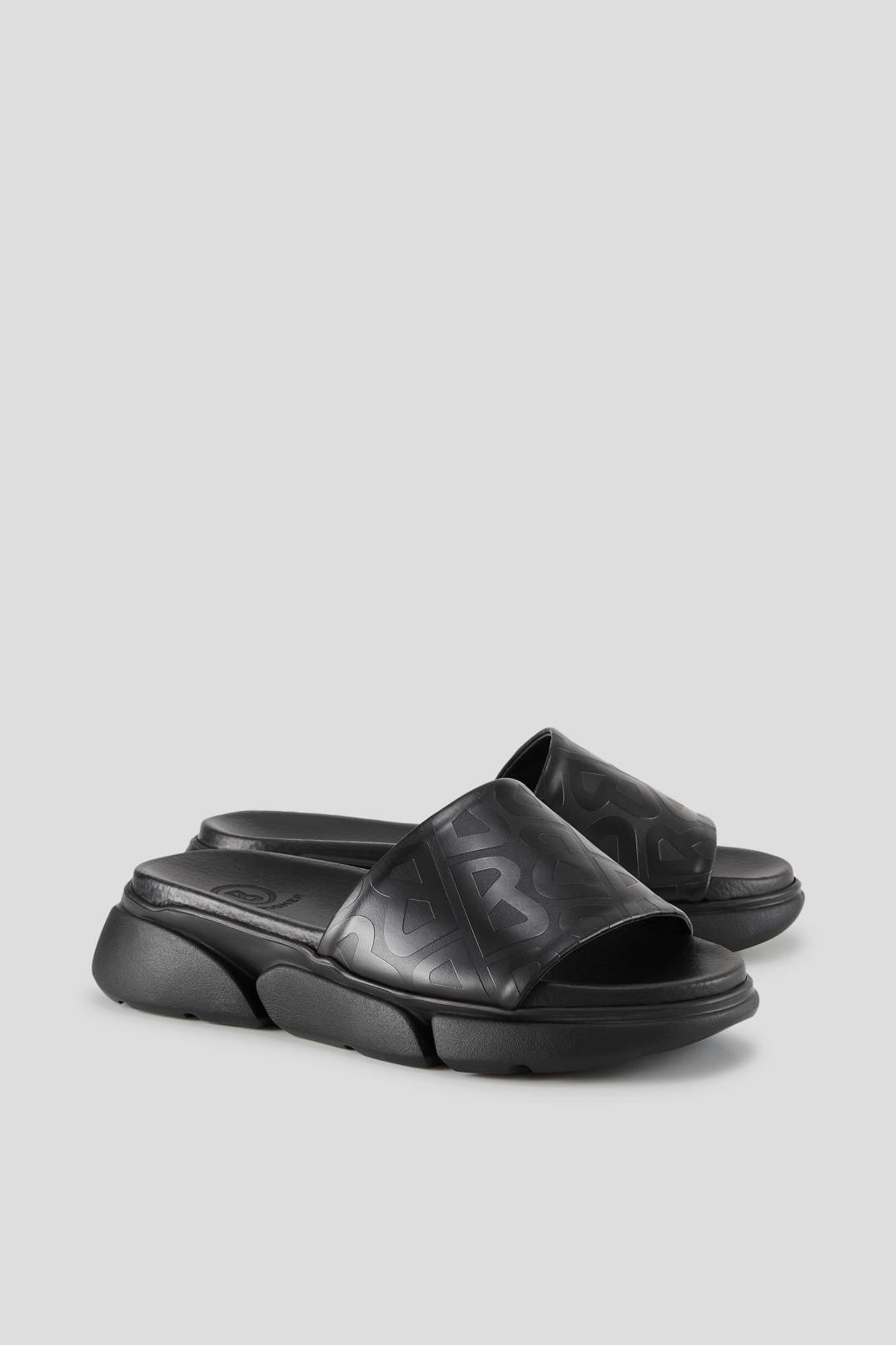 VALLETTA SLIDES IN BLACK - 3
