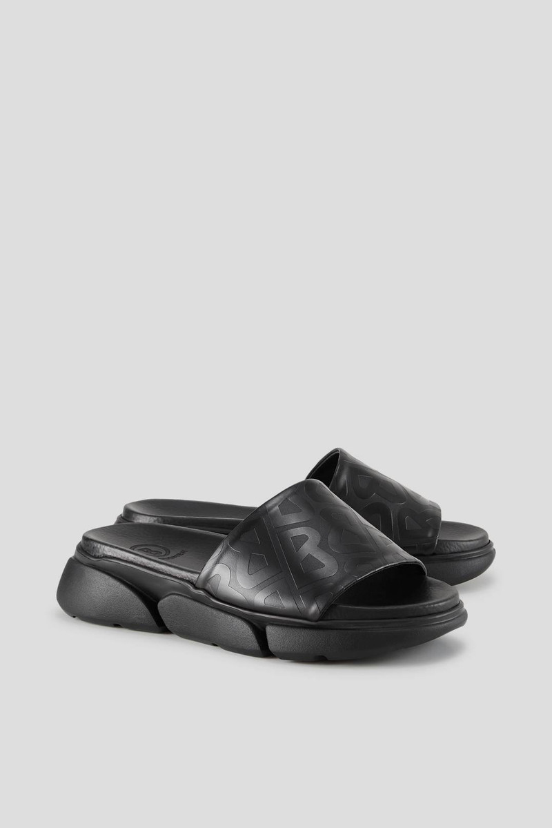 VALLETTA SLIDES IN BLACK 3