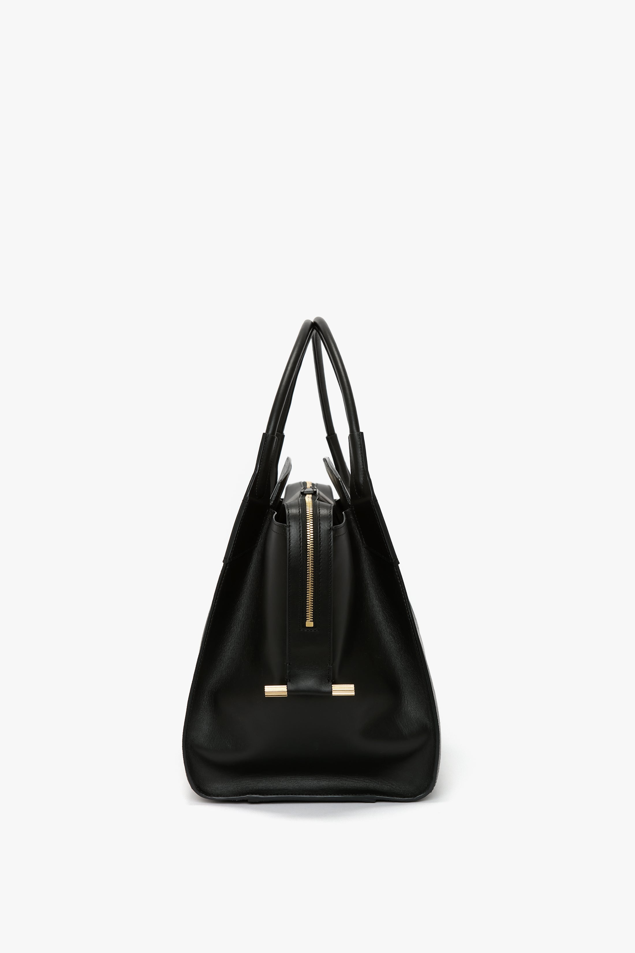 Victoria Bag In Black Grained Leather - 3