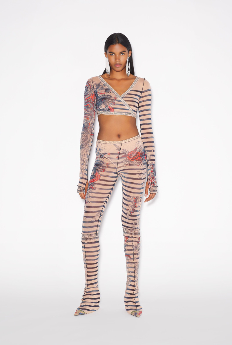 THE NUDE SAILOR TATTOO CACHE-CŒUR TOP 2