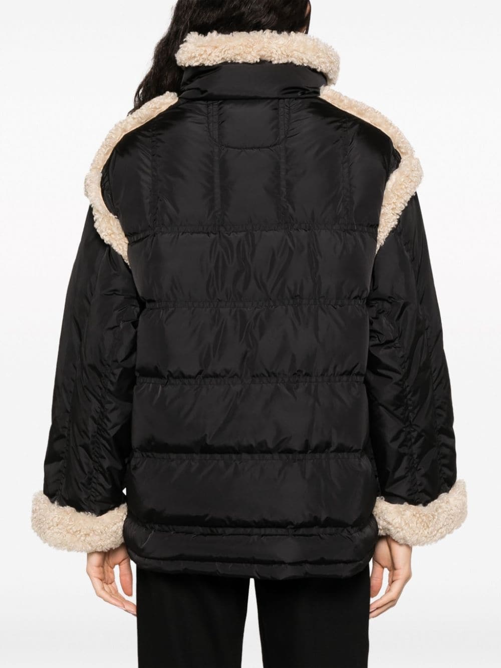 Dorothy faux-fur trim down puffer jacket - 4