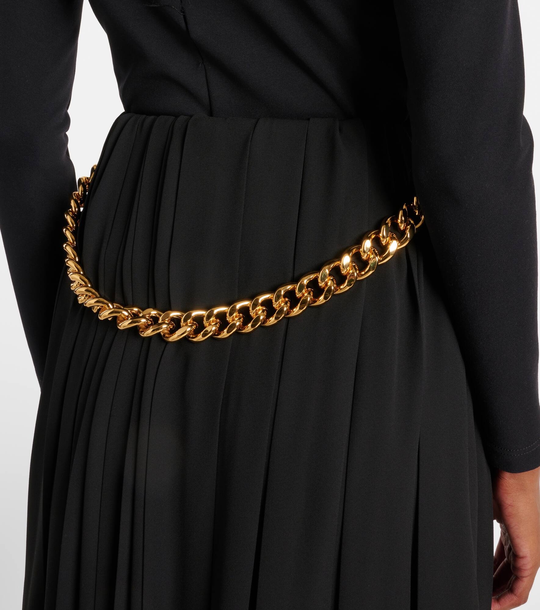 Pleated maxi skirt - 5