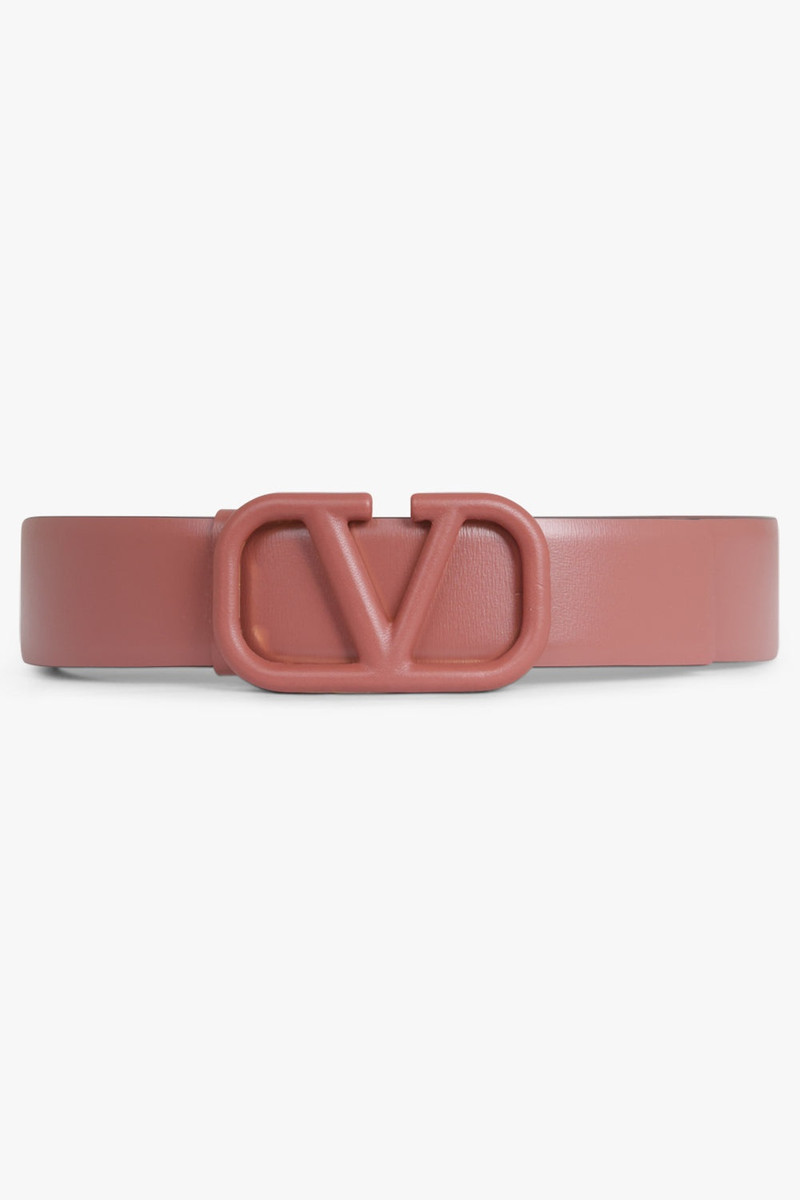 Valentino V LOGO 40MM BELT | GINGER BREAD outlook