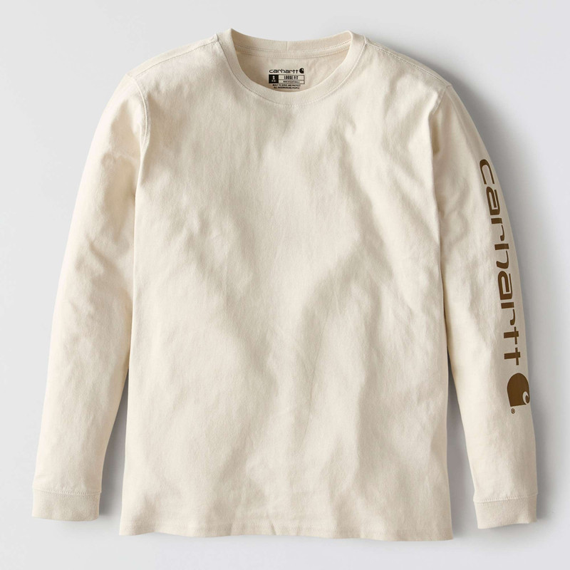 Women's Dearborn Loose LS Logo T-Shirt 6