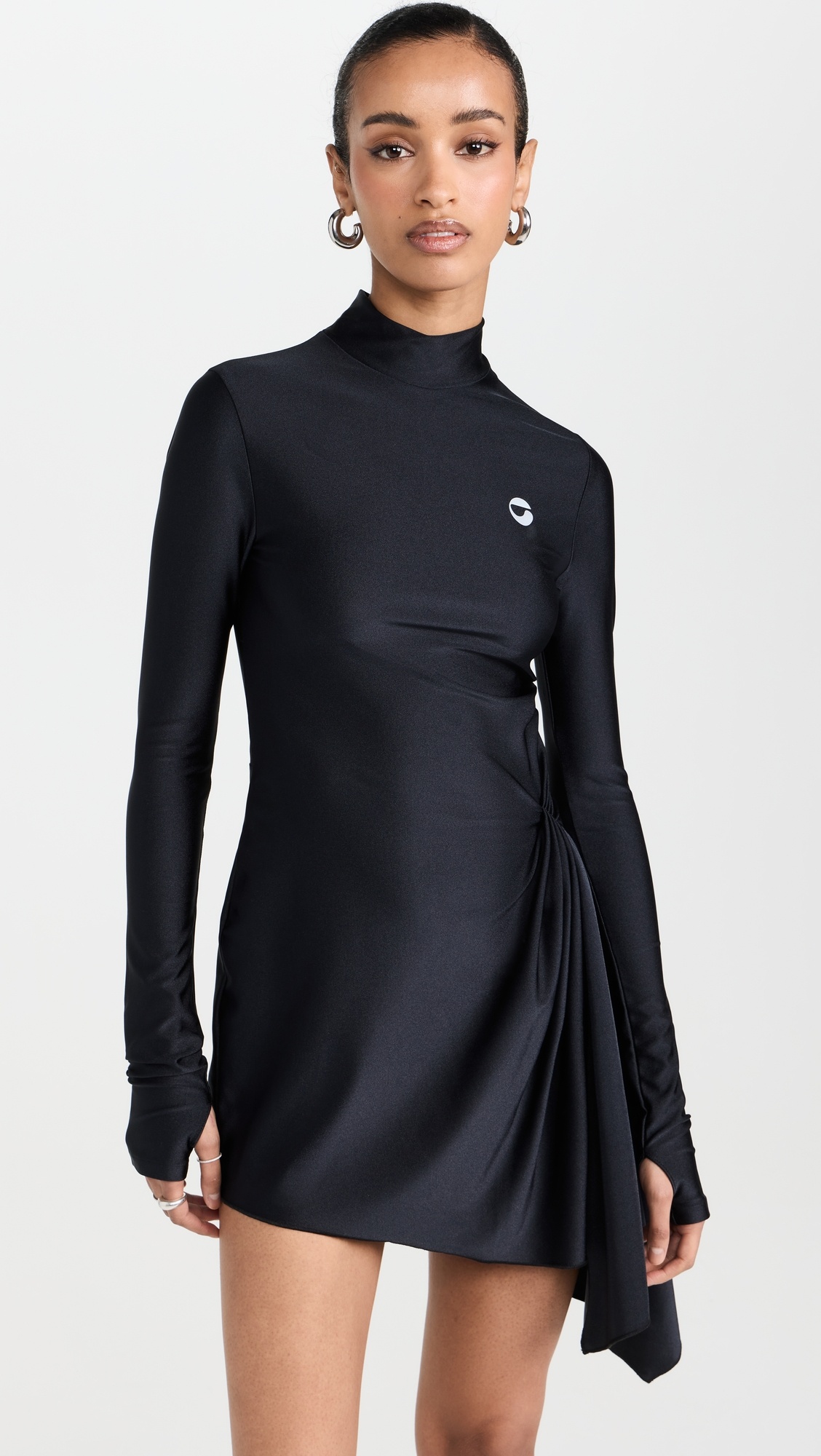 COPERNI High Neck Draped Mini Dress shopbop REVERSIBLE