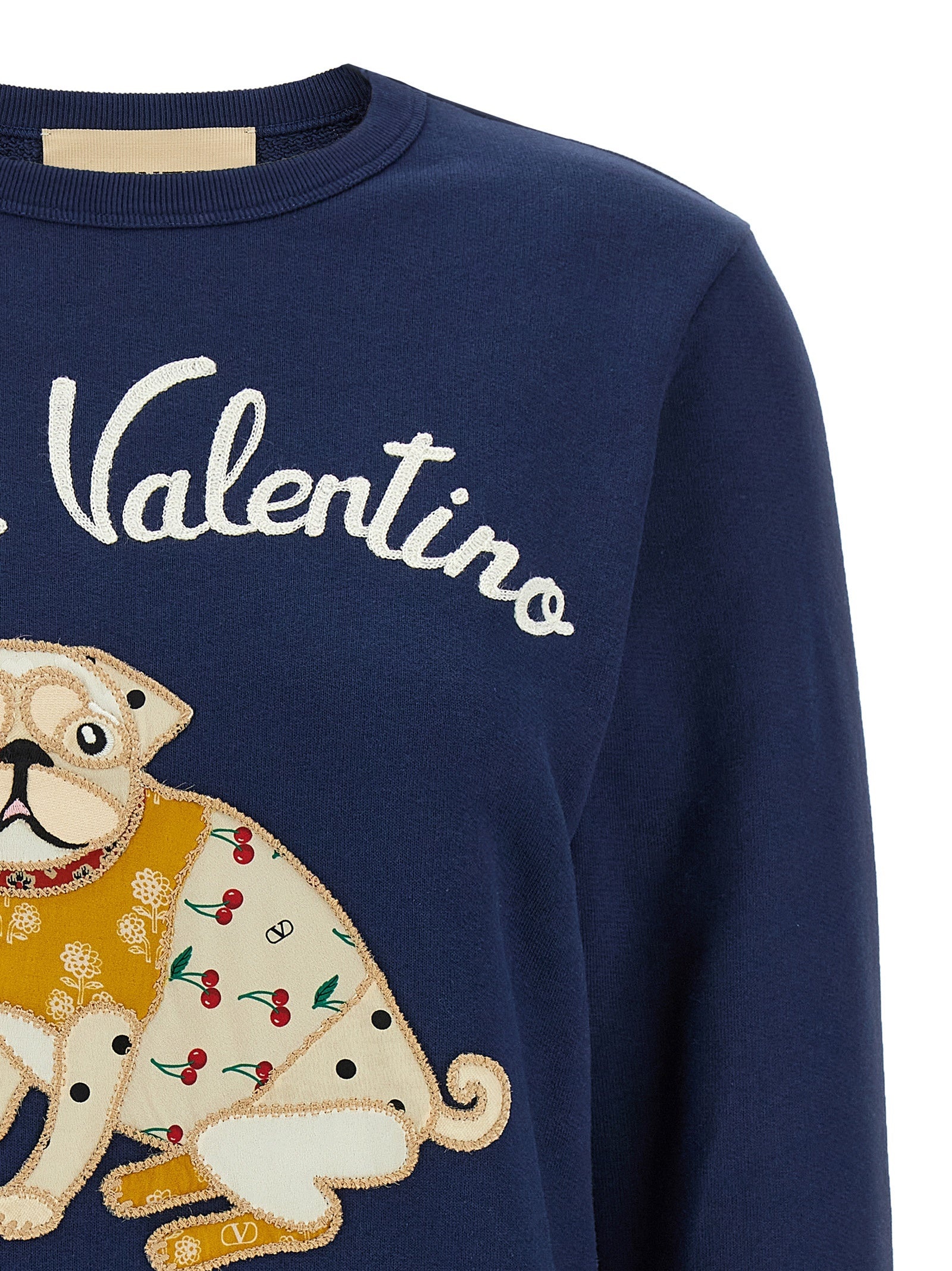 Chez Valentino Sweatshirt Blue - 3