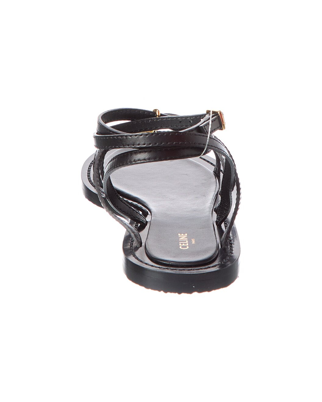 CELINE Lympia Strappy Jewel Leather Sandal - 3