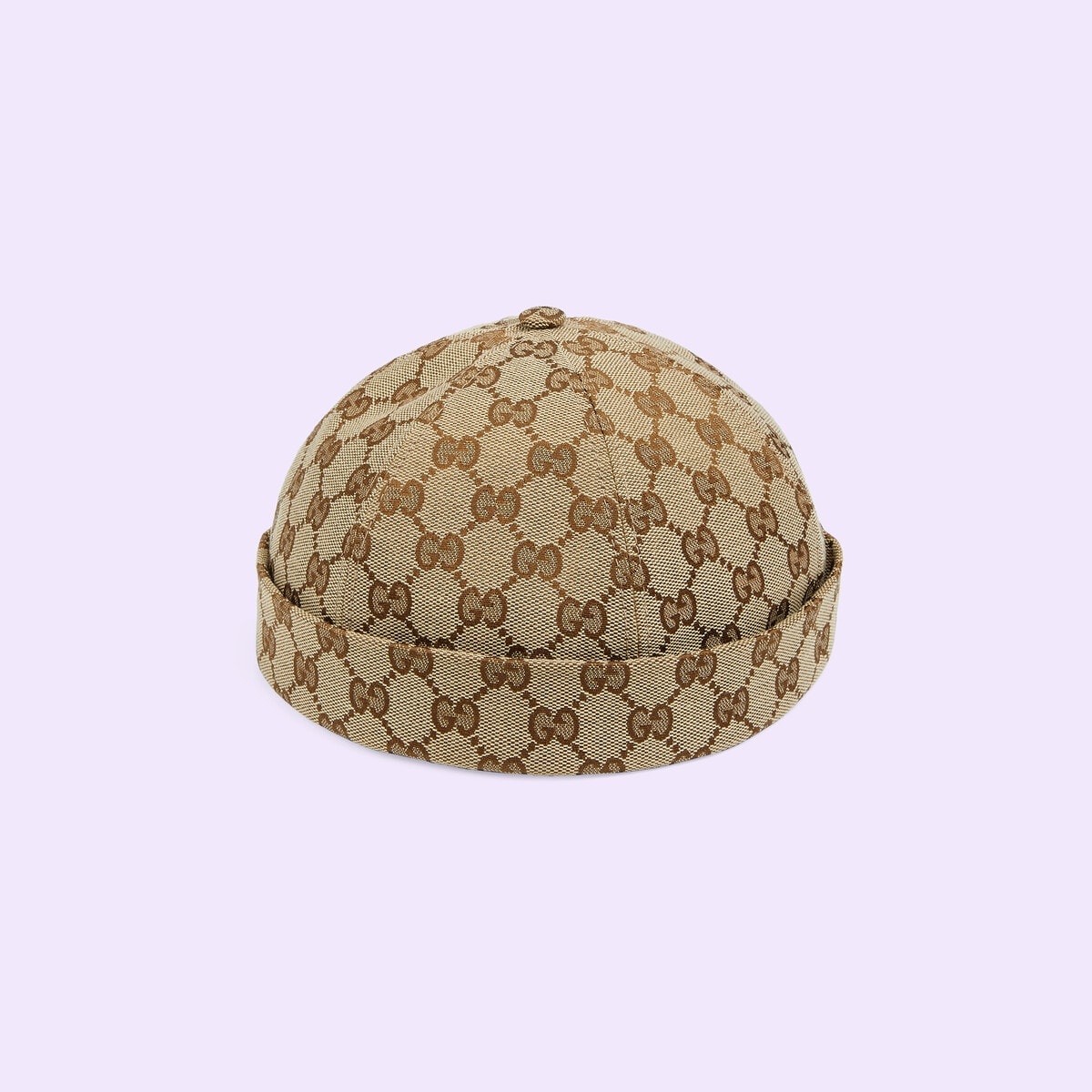 GG cotton canvas hat - 1