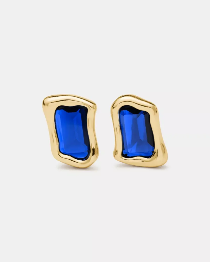 Molten Glass Statement Studs - 1