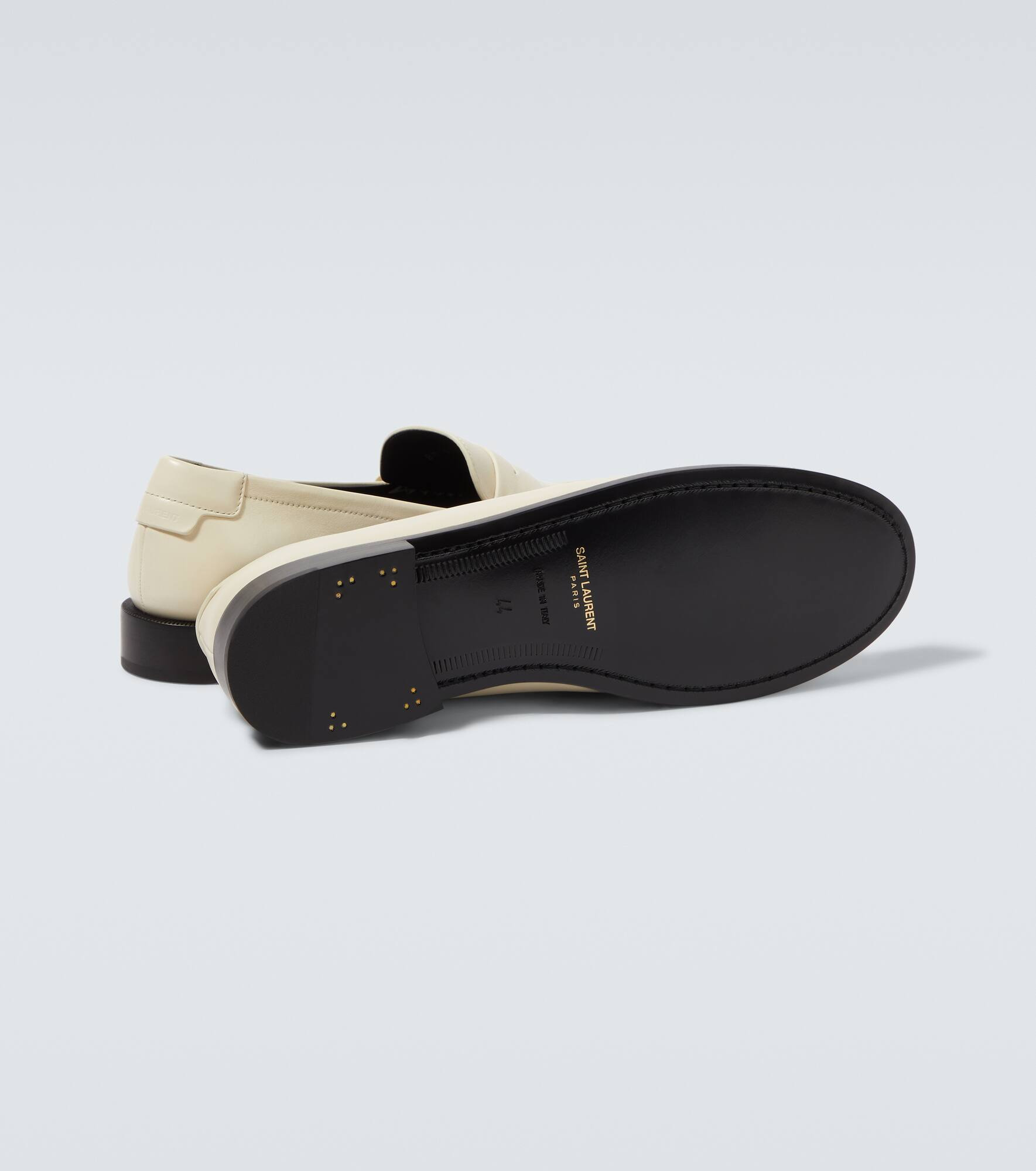 Le Loafer leather penny loafers - 7