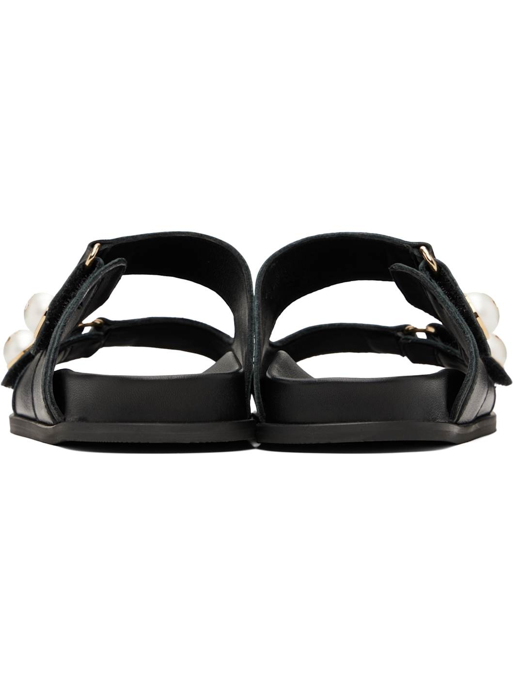 Black Fayence Sandals - 2
