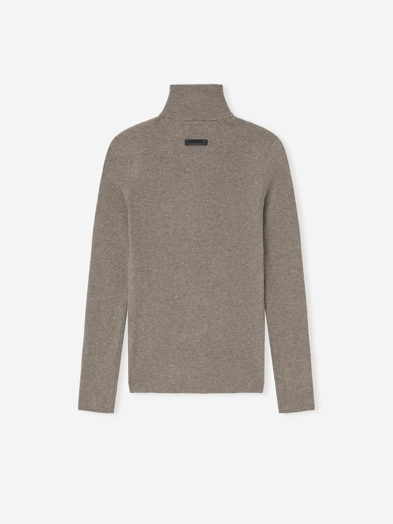 Womens Soft Rib Knit Zip-Up Jacket 5